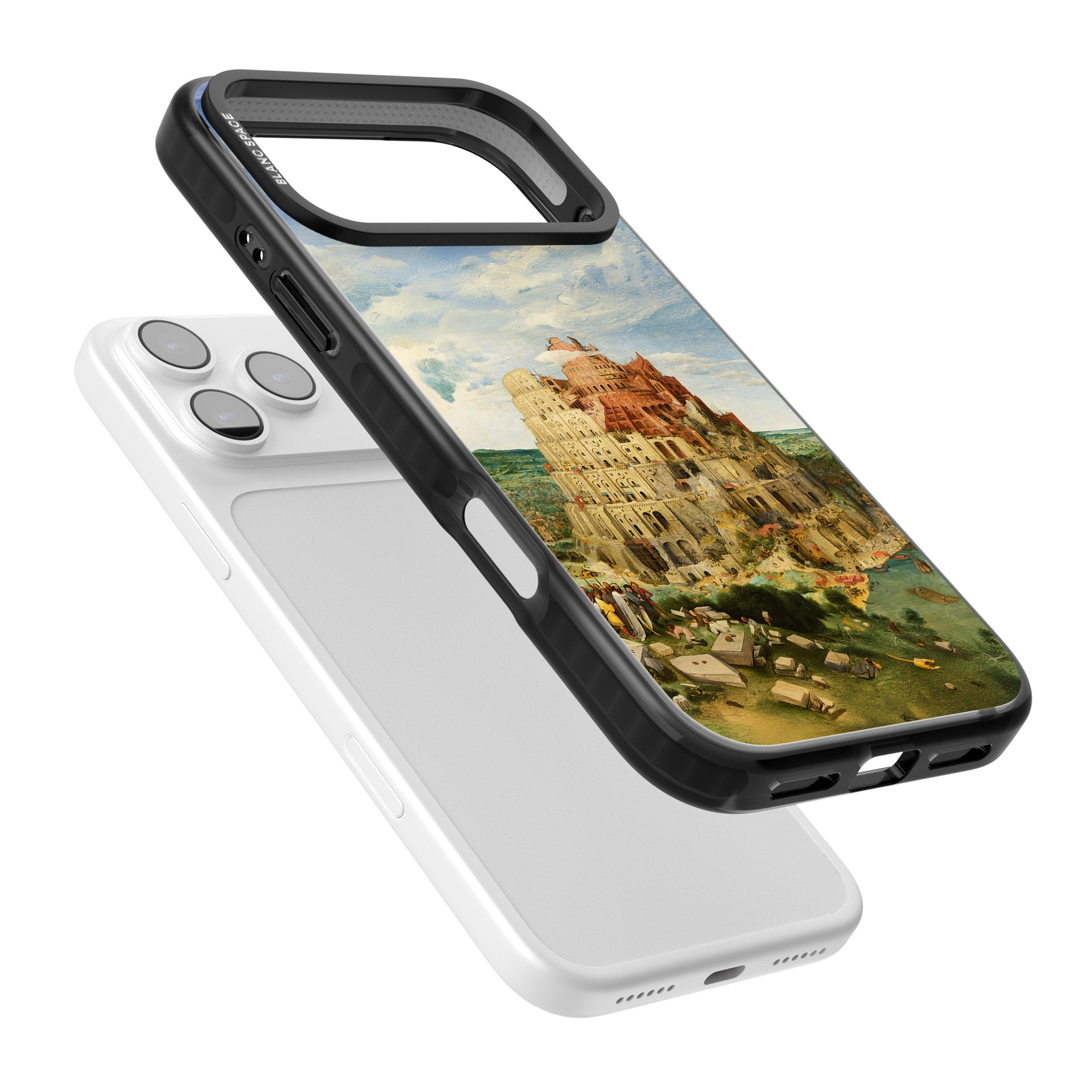 Tower Of Babel iPhone 17 Pro Max Impact Pro Black Phone Case Colours