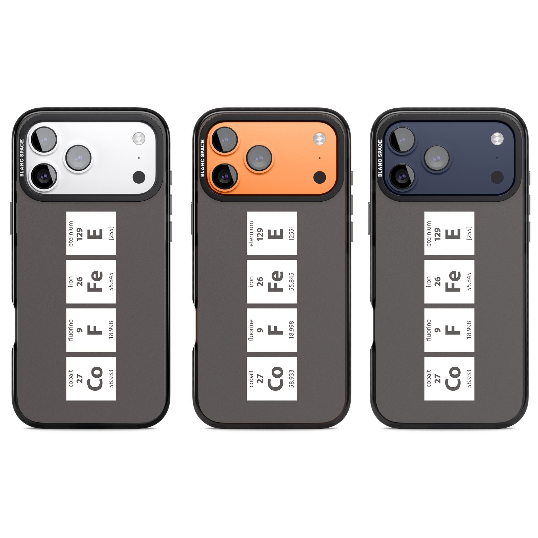 Coffee Element (Grey) iPhone 17 Pro Impact Pro Black Phone Case APT Impact Protection