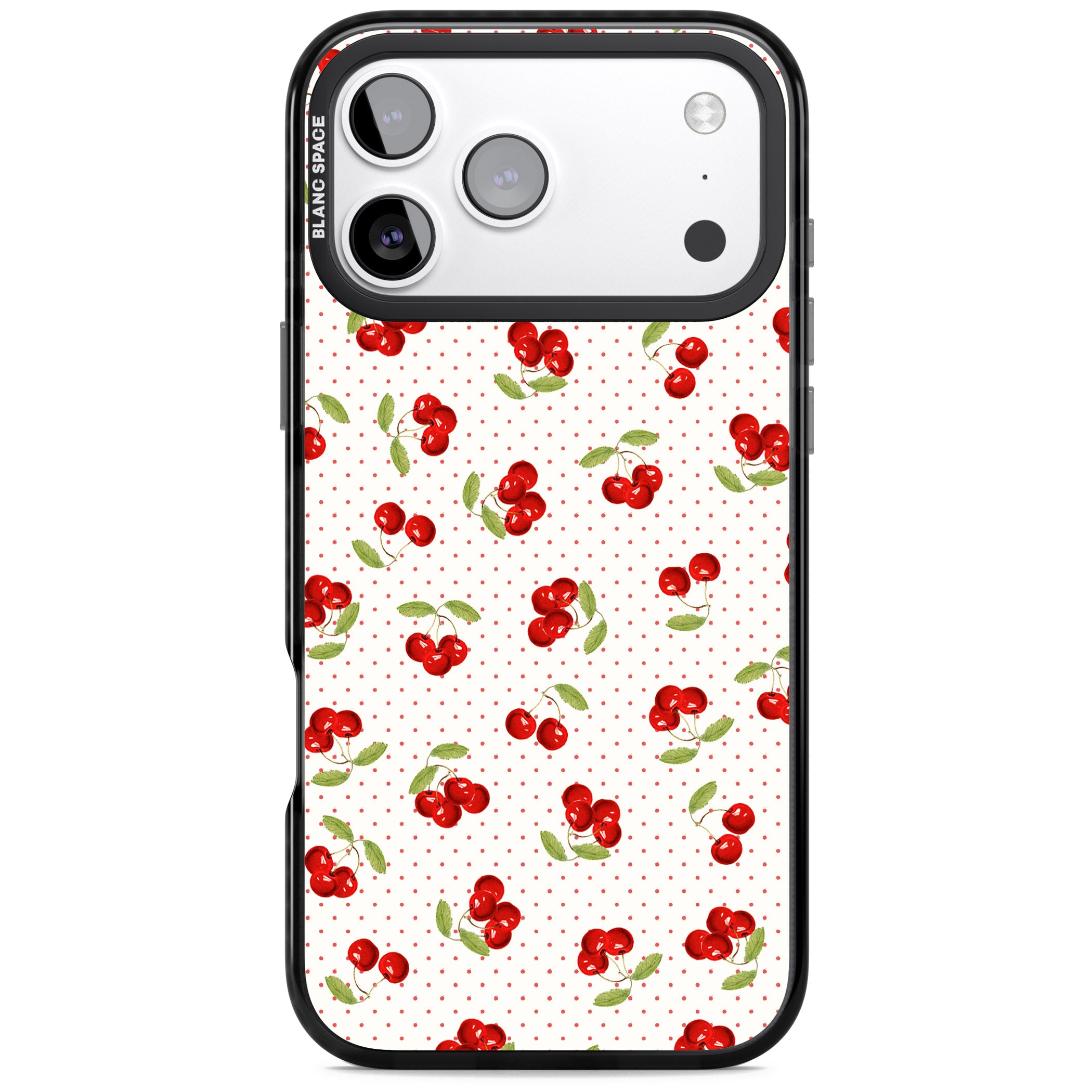 Cherry Picking iPhone 17 Pro Max Impact Pro Black Phone Case