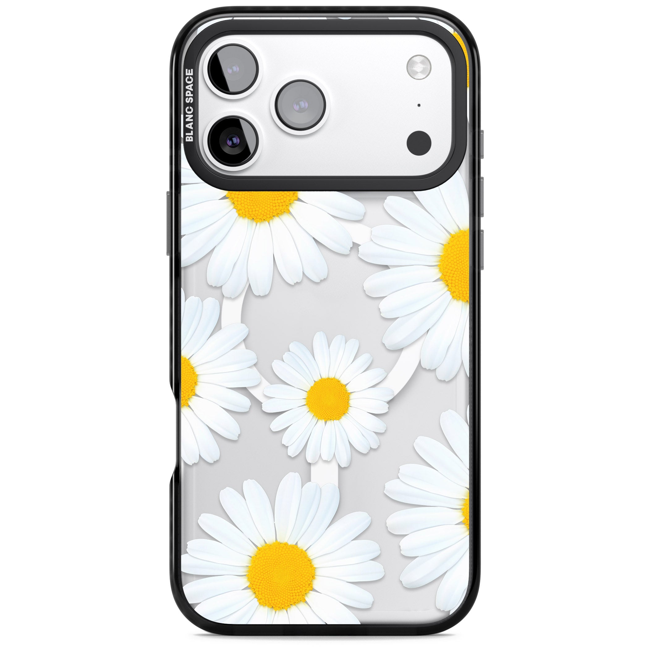 Summer Daisy iPhone 17 Pro Max Impact Pro Black Phone Case