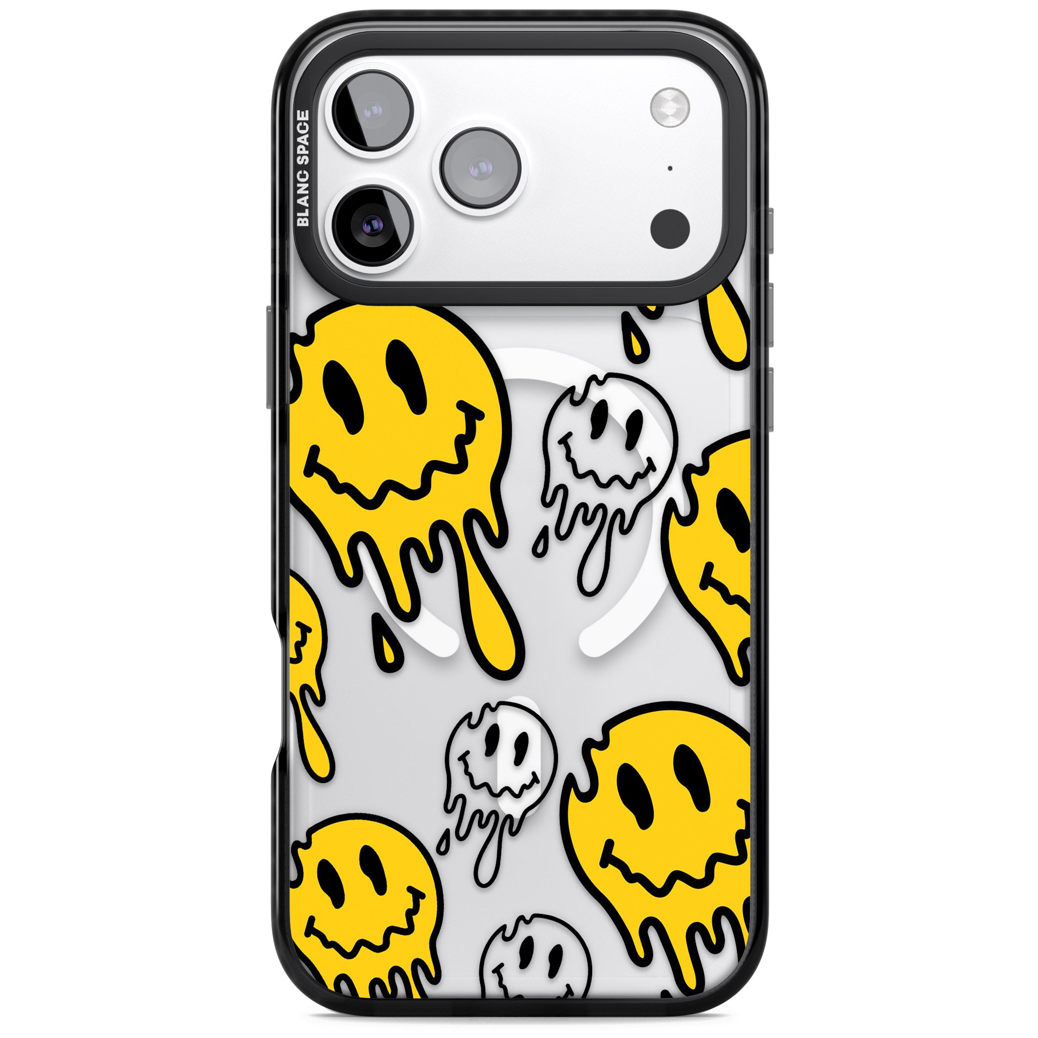 Face Melt iPhone 17 Pro Max Impact Pro Black Phone Case
