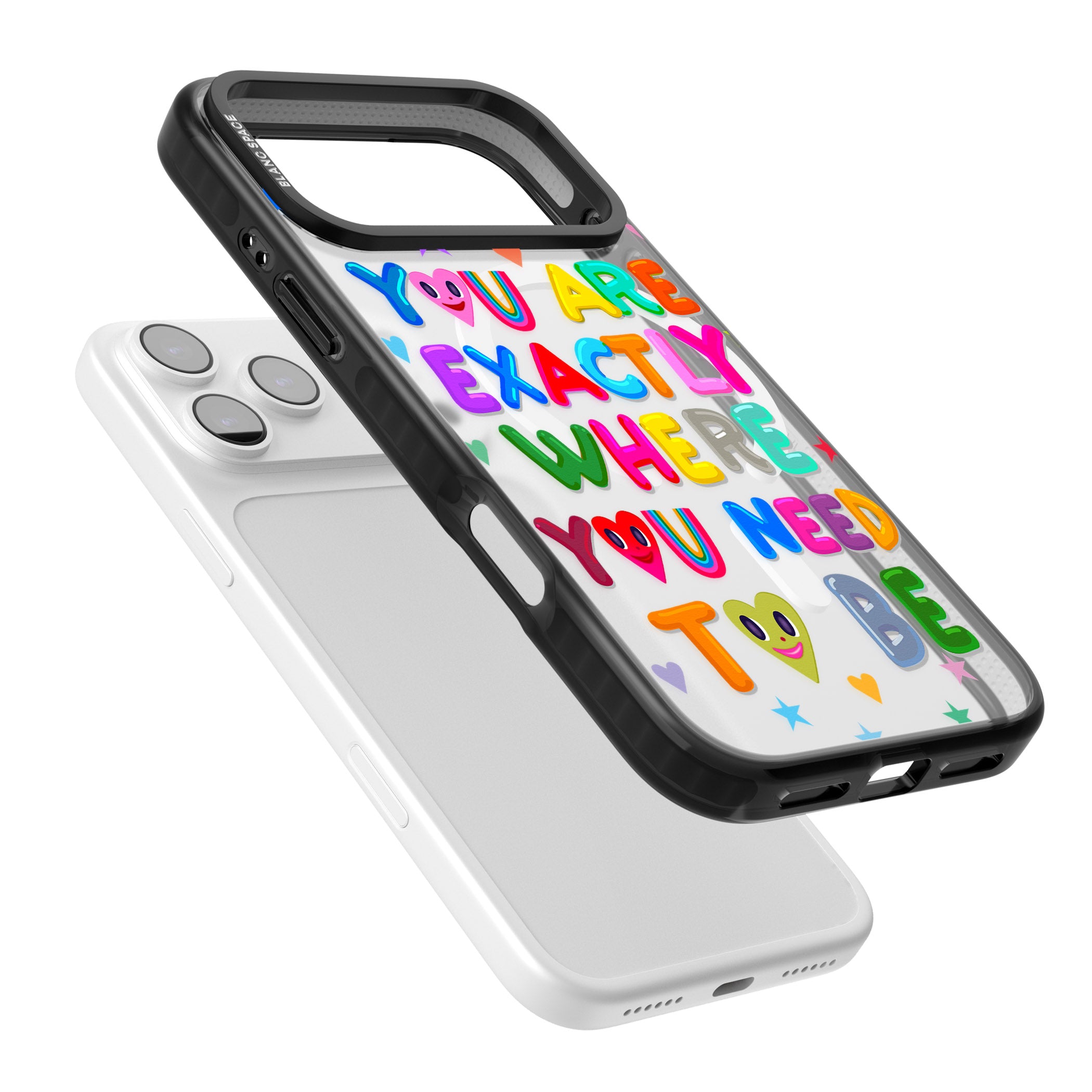 Exactly Where You Need To Be iPhone 17 Pro Max Impact Pro Black Phone Case Colours