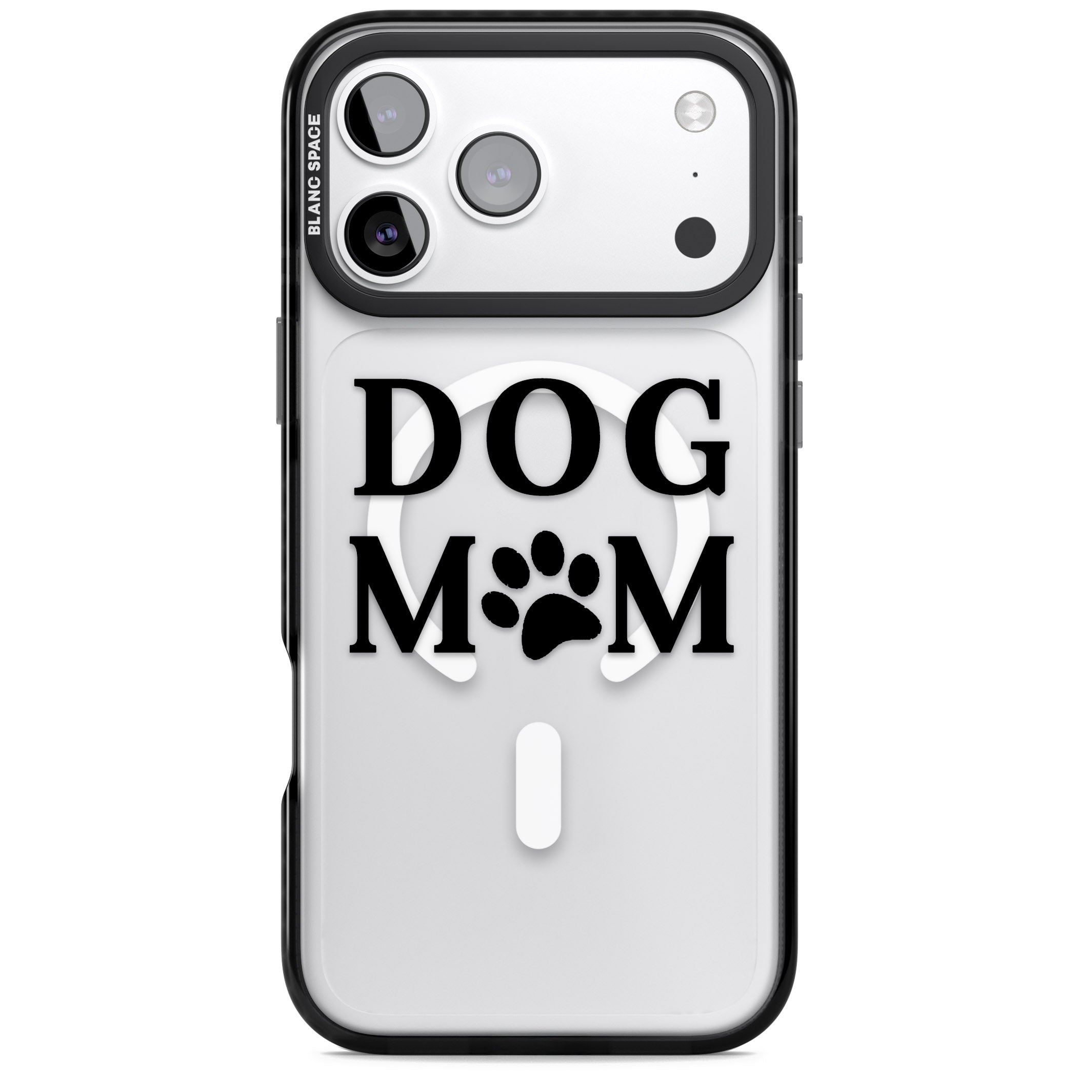 Dog Mom iPhone 17 Pro Max Impact Pro Black Phone Case