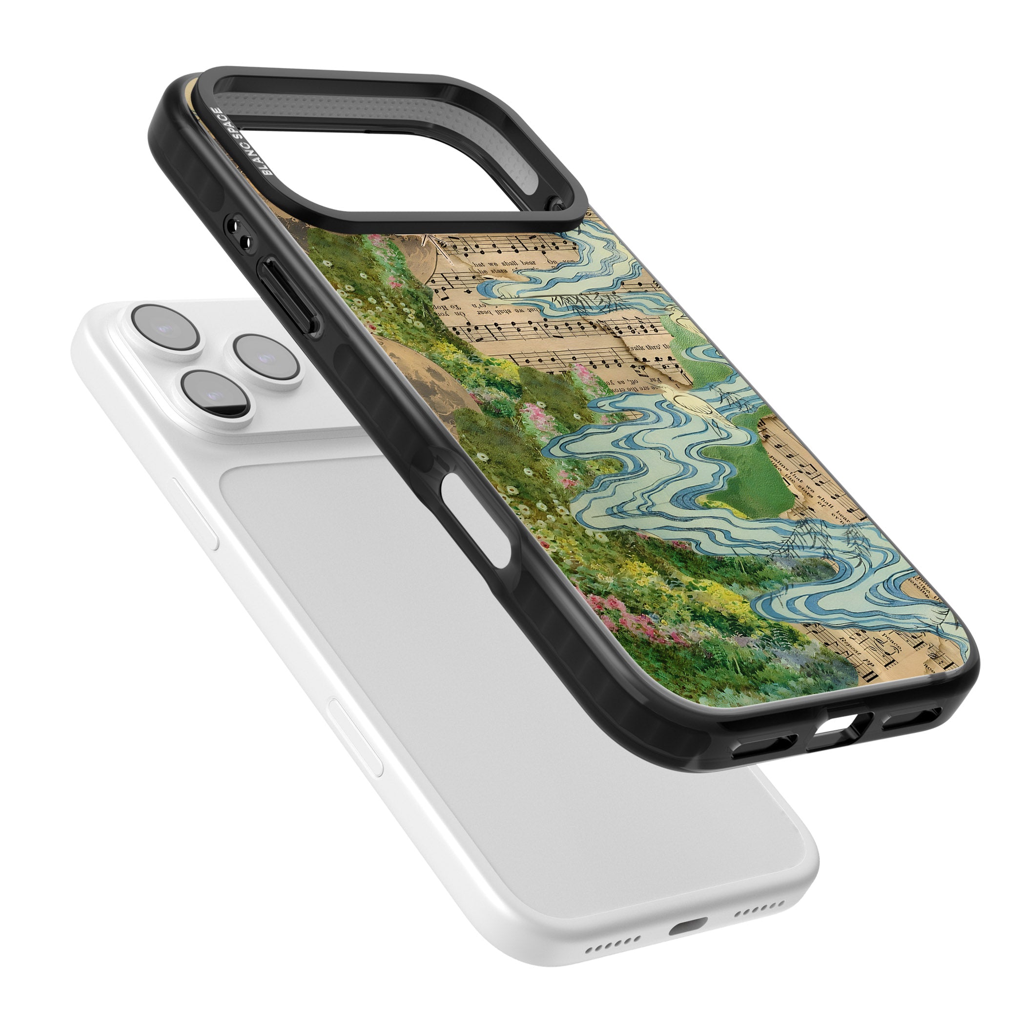 Musical River iPhone 17 Pro Max Impact Pro Black Phone Case Colours