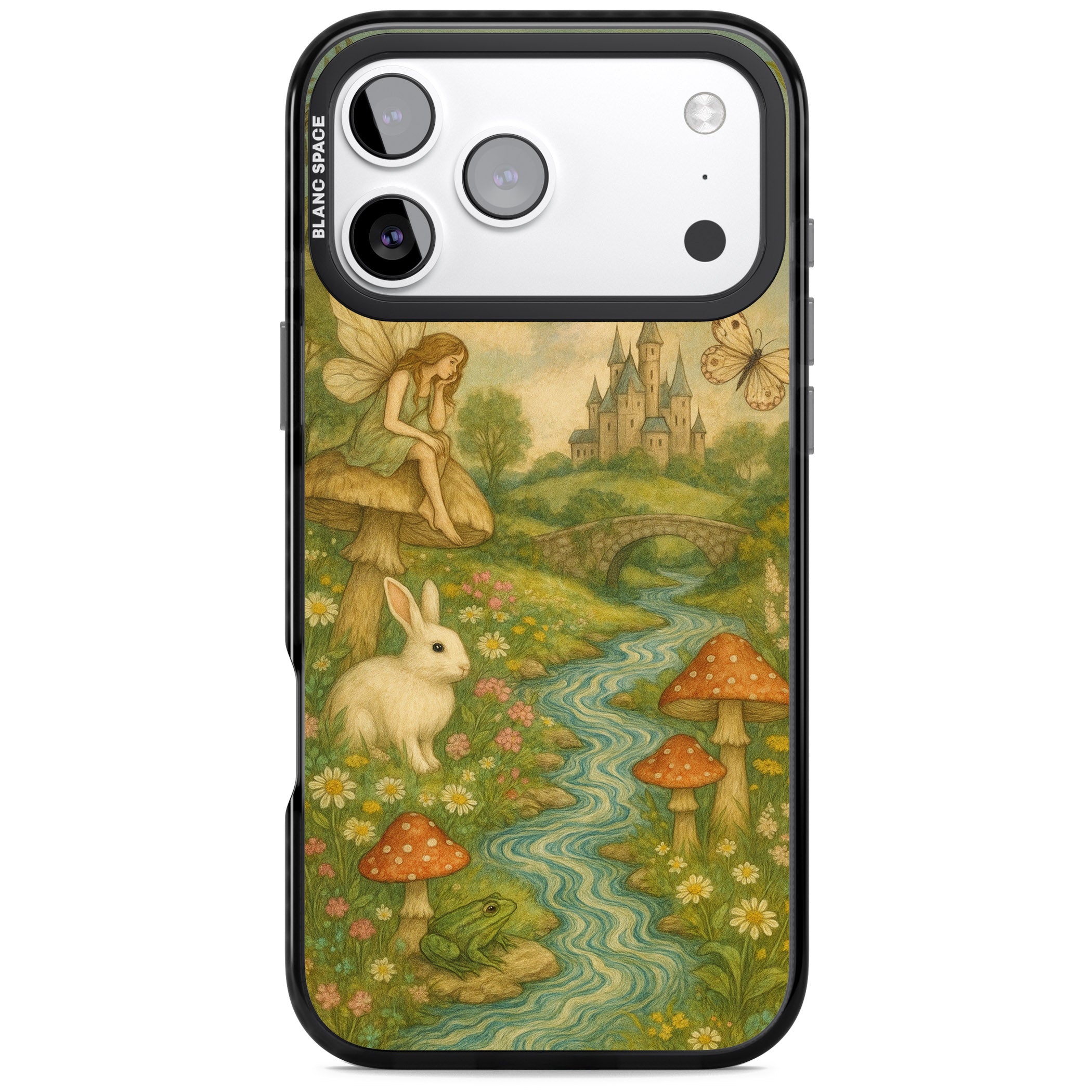 Castle Fairy iPhone 17 Pro Max Impact Pro Black Phone Case