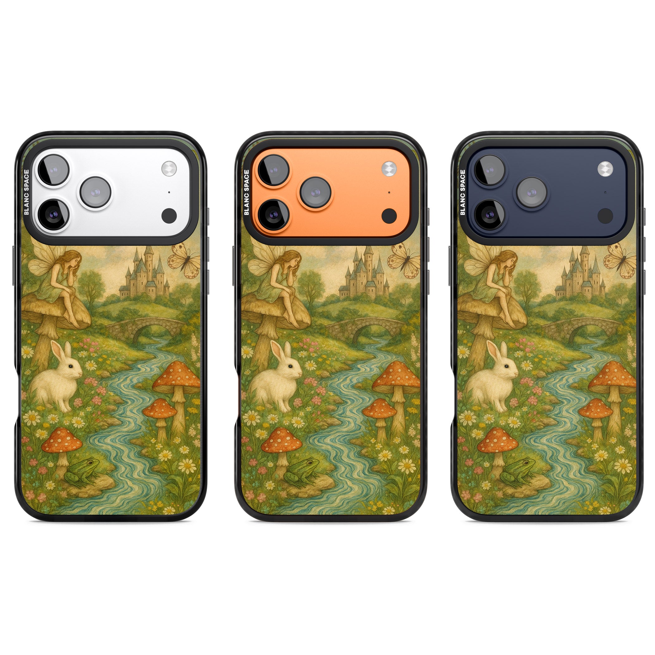 Castle Fairy iPhone 17 Pro Impact Pro Black Phone Case APT Impact Protection