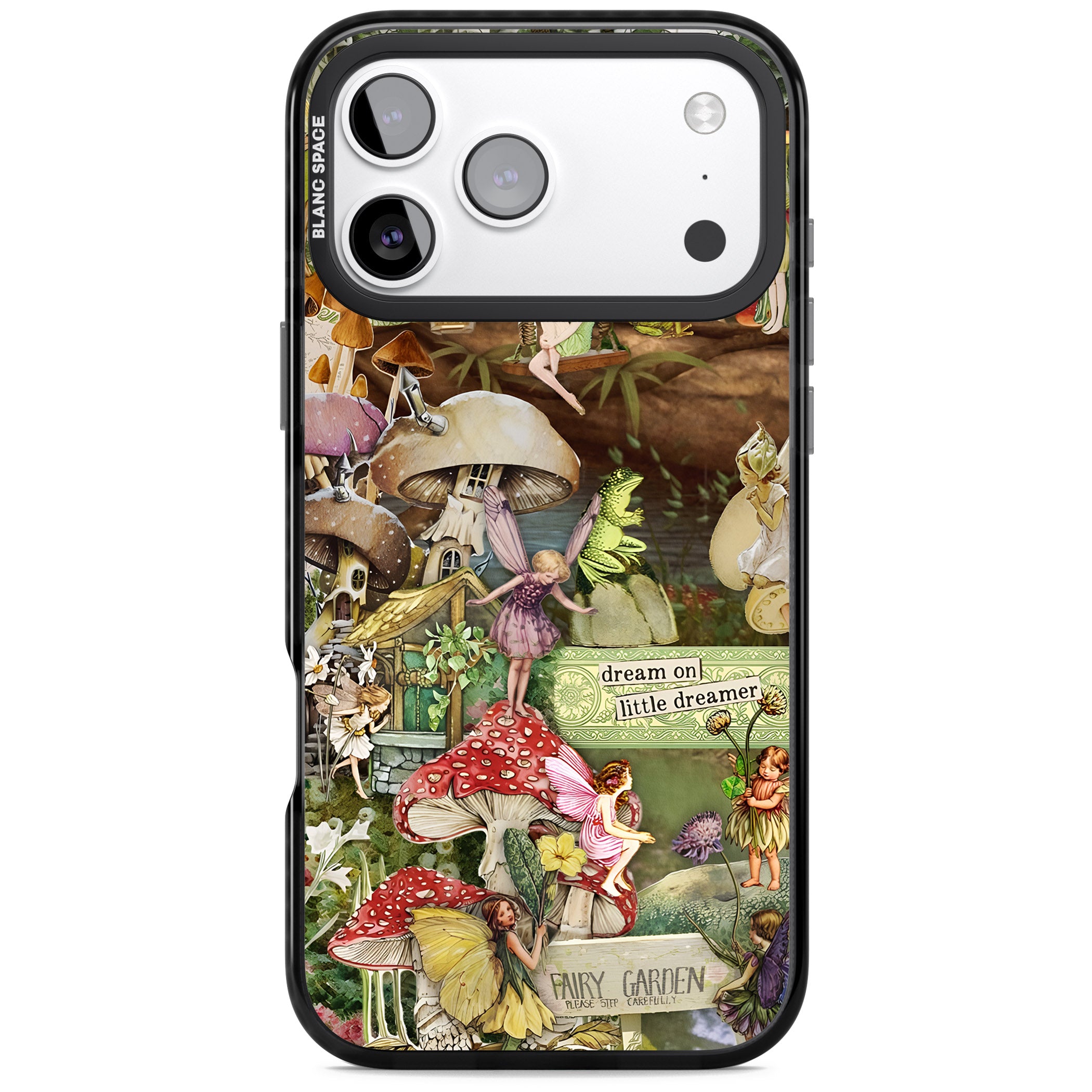 Dreamy Garden iPhone 17 Pro Max Impact Pro Black Phone Case