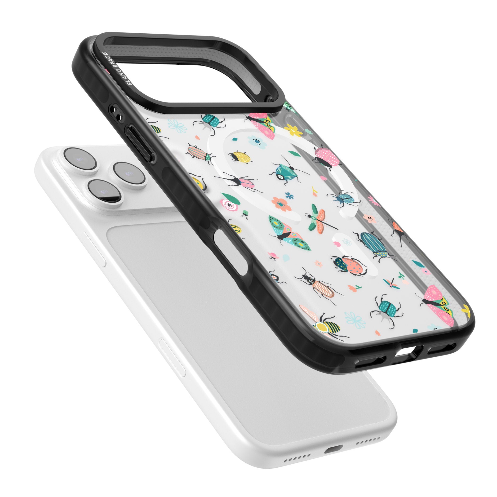 Playful Bug Life iPhone 17 Pro Max Impact Pro Black Phone Case Colours