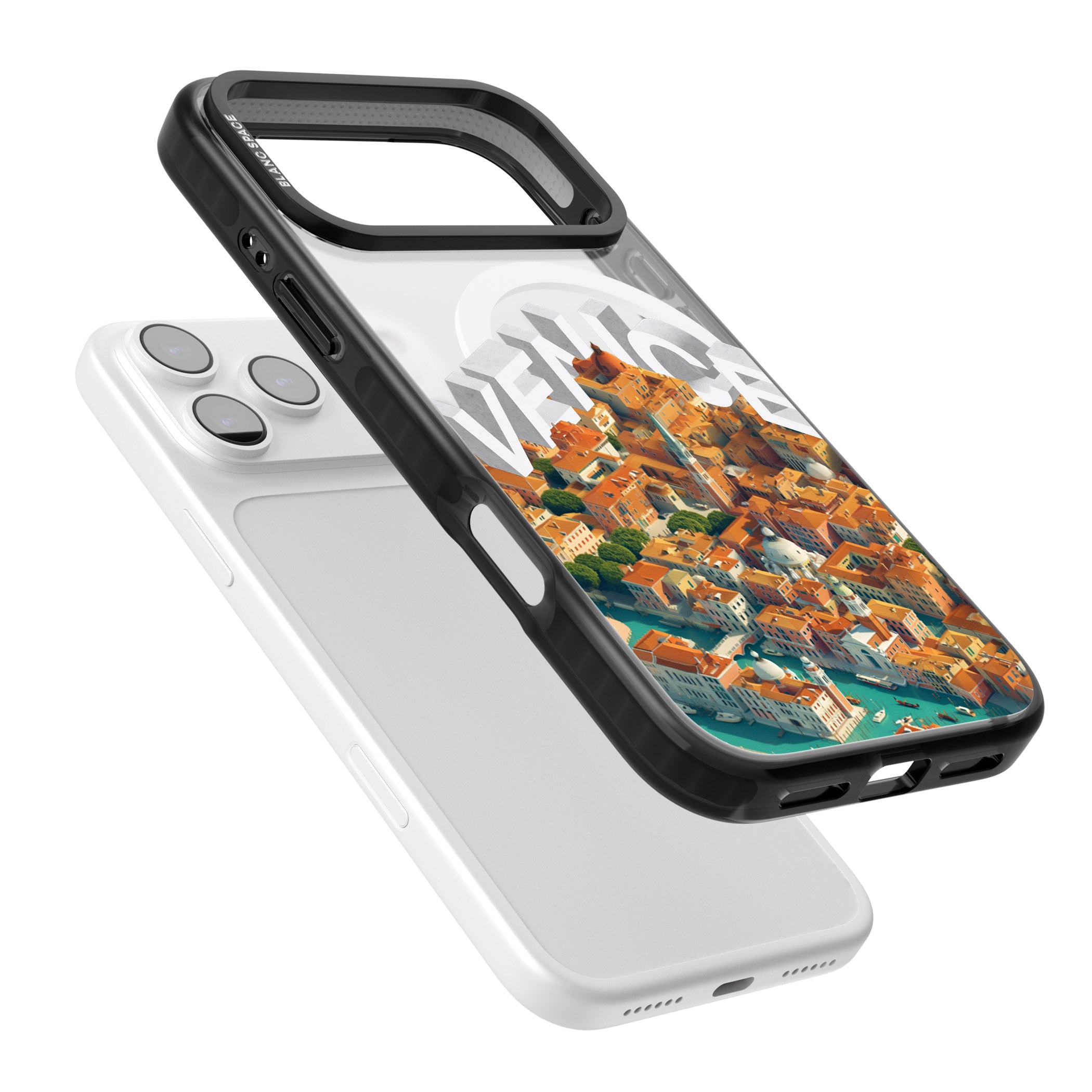 Venice iPhone 17 Pro Max Impact Pro Black Phone Case Colours