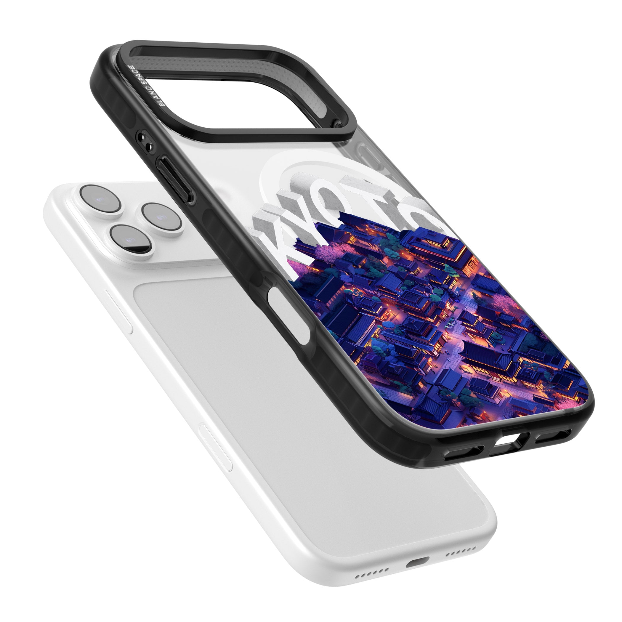 Kyoto iPhone 17 Pro Max Impact Pro Black Phone Case Colours