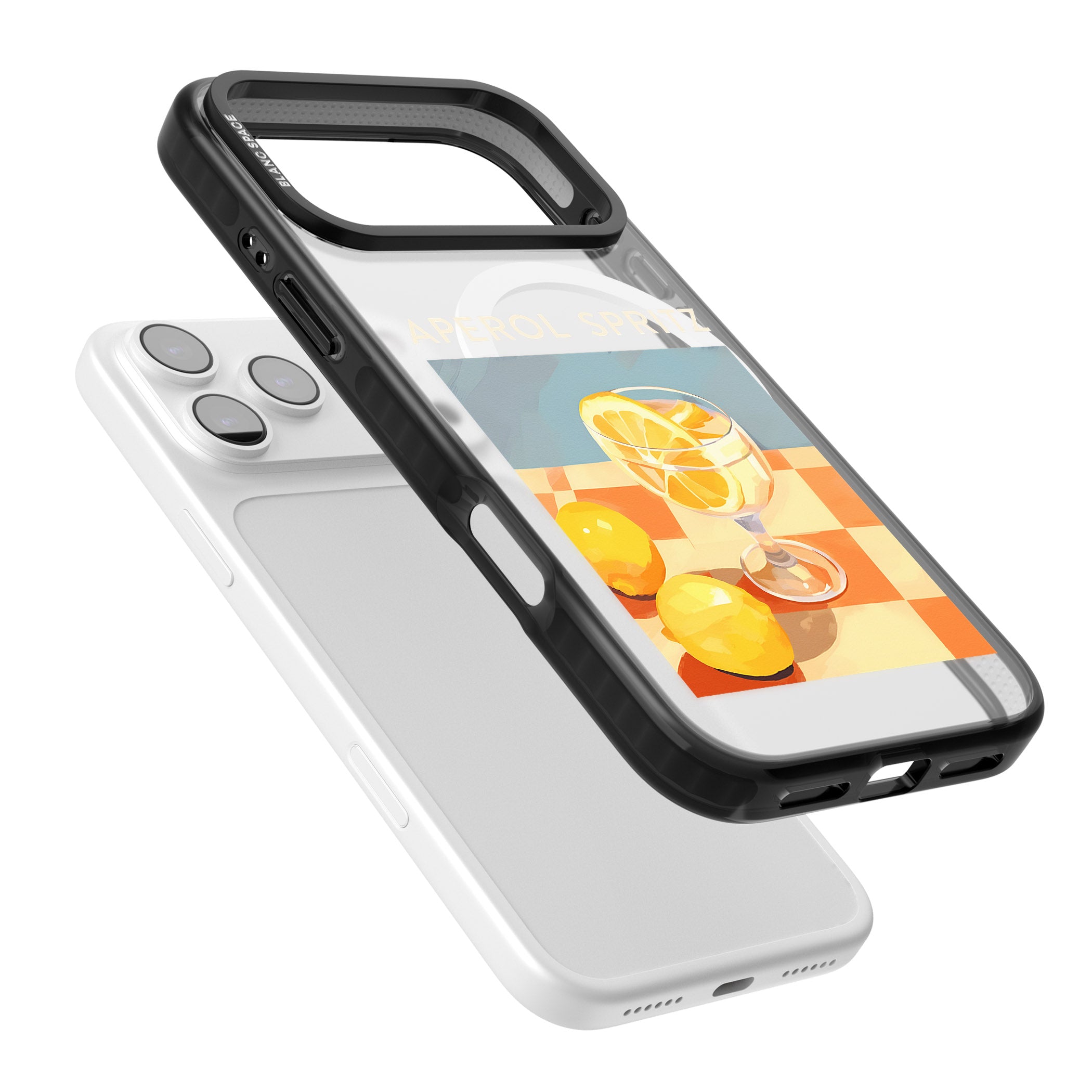 Lemon Spritz iPhone 17 Pro Max Impact Pro Black Phone Case Colours