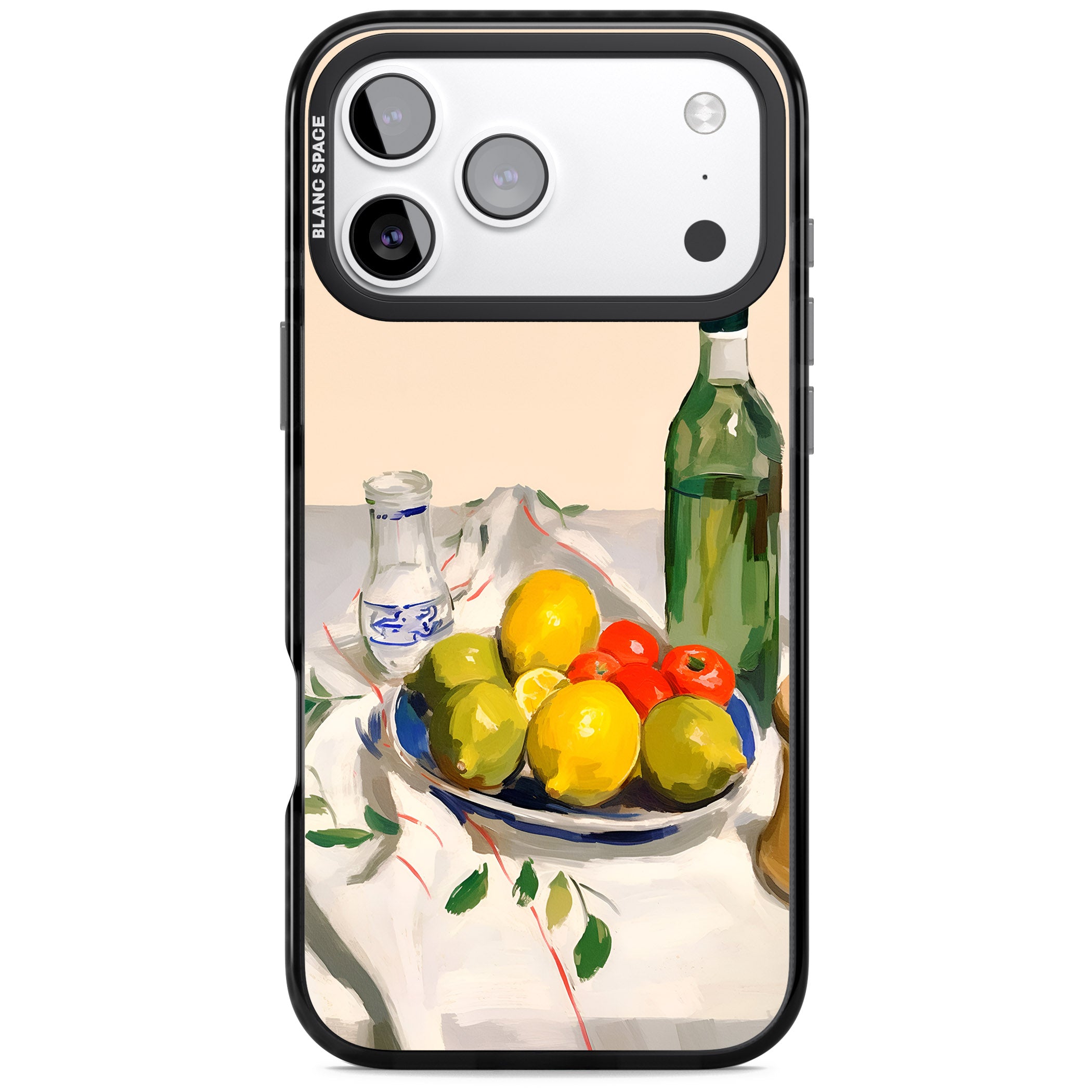 Mediterranean Fruit Salad iPhone 17 Pro Max Impact Pro Black Phone Case