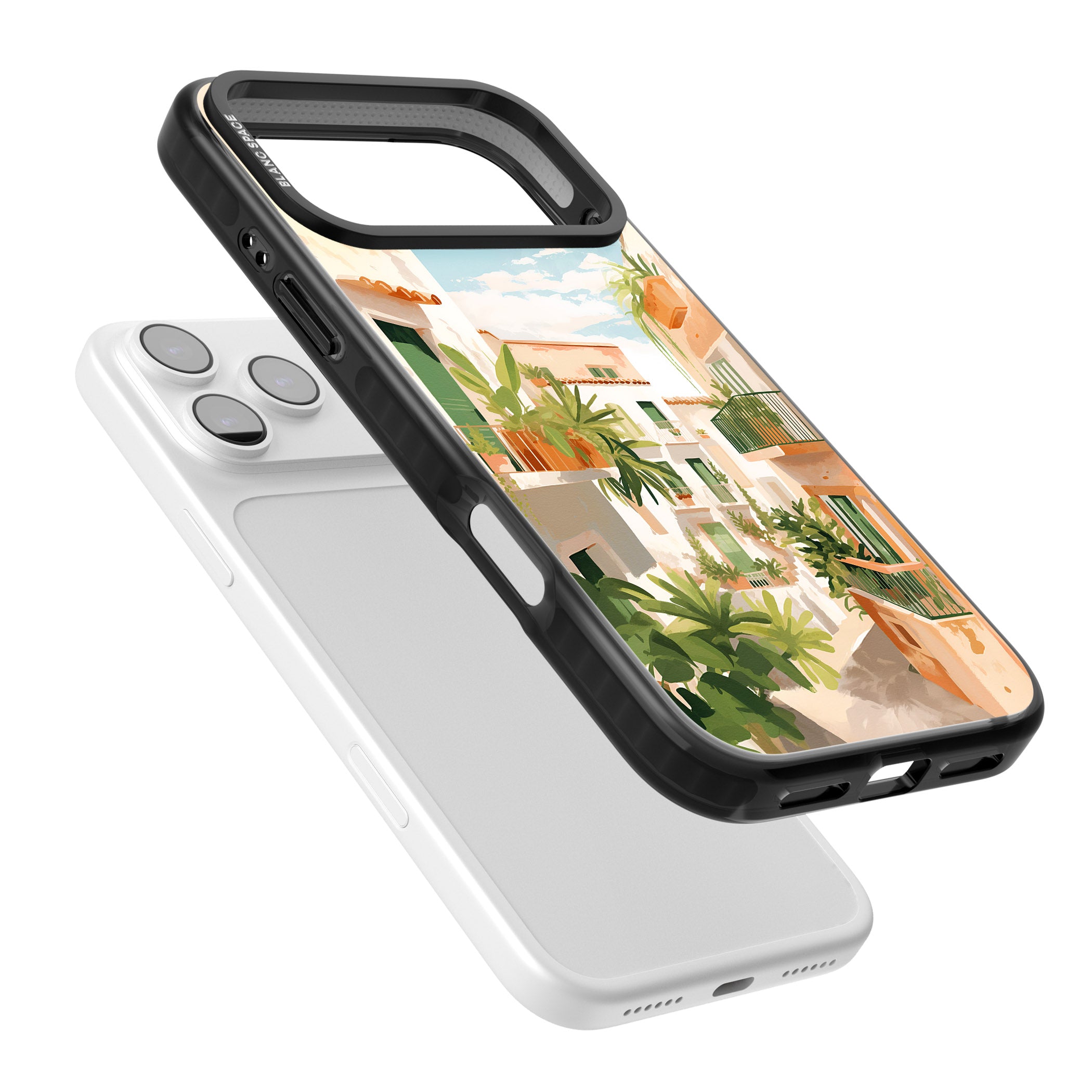 Tuscan Balconies iPhone 17 Pro Max Impact Pro Black Phone Case Colours