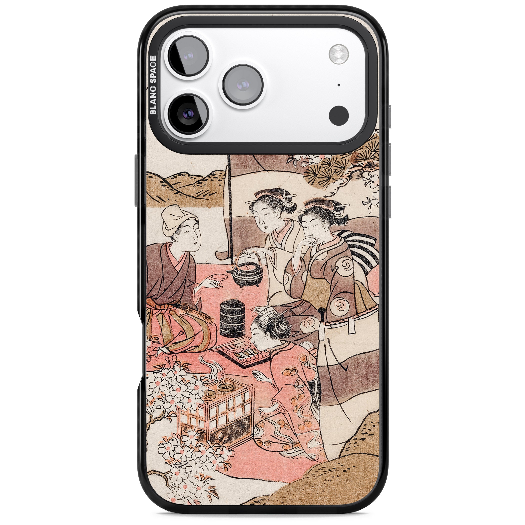 Japanese Afternoon Tea iPhone 17 Pro Max Impact Pro Black Phone Case