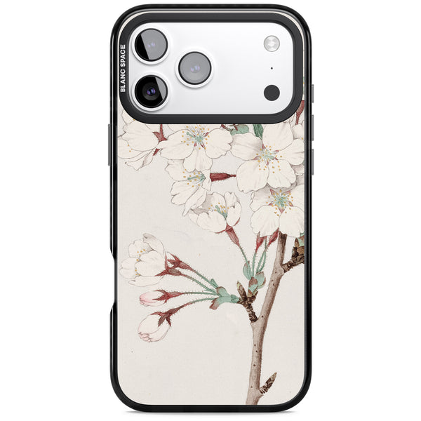 Vintage Japanese White Blossoms