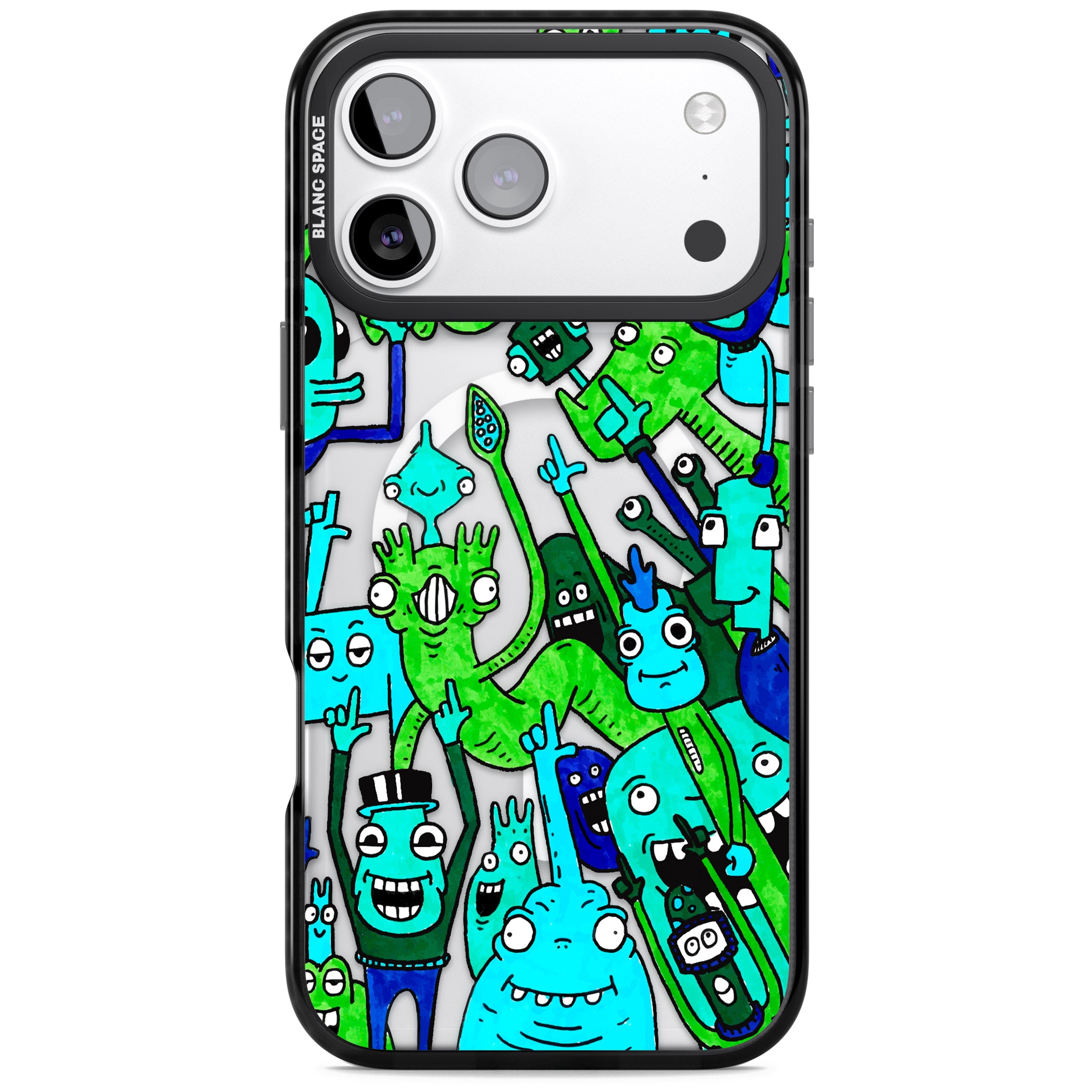 Don'T Point iPhone 17 Pro Max Impact Pro Black Phone Case