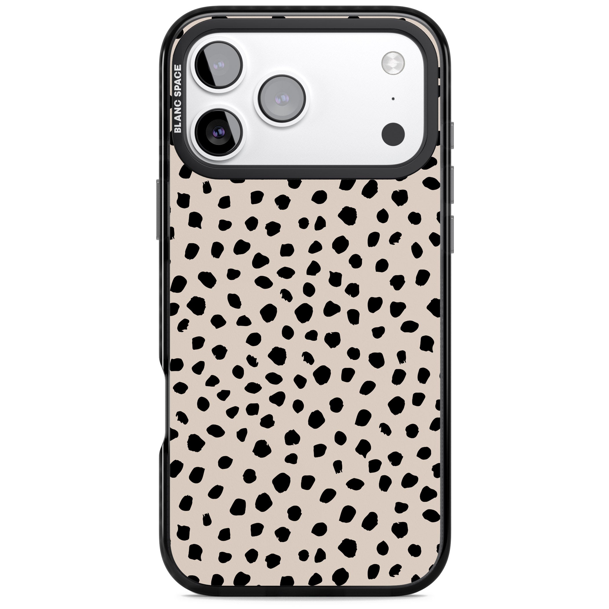 Almond Latte iPhone 17 Pro Max Impact Pro Black Phone Case