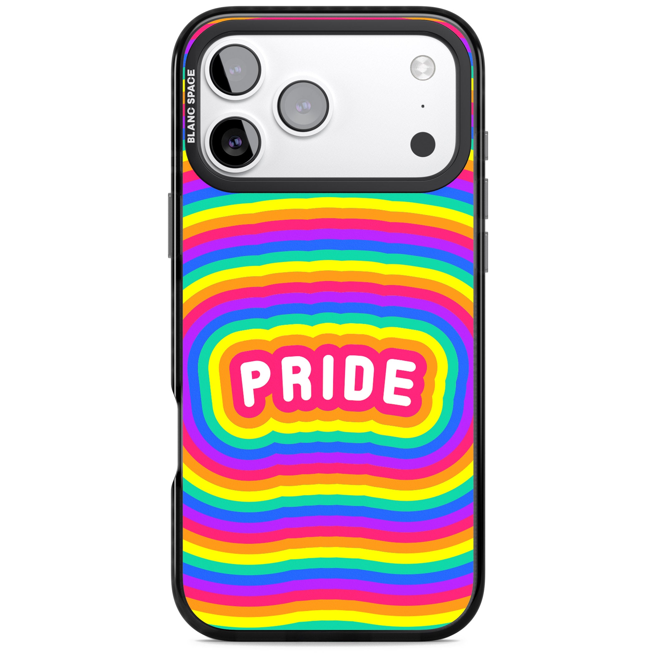 Pride iPhone 17 Pro Max Impact Pro Black Phone Case