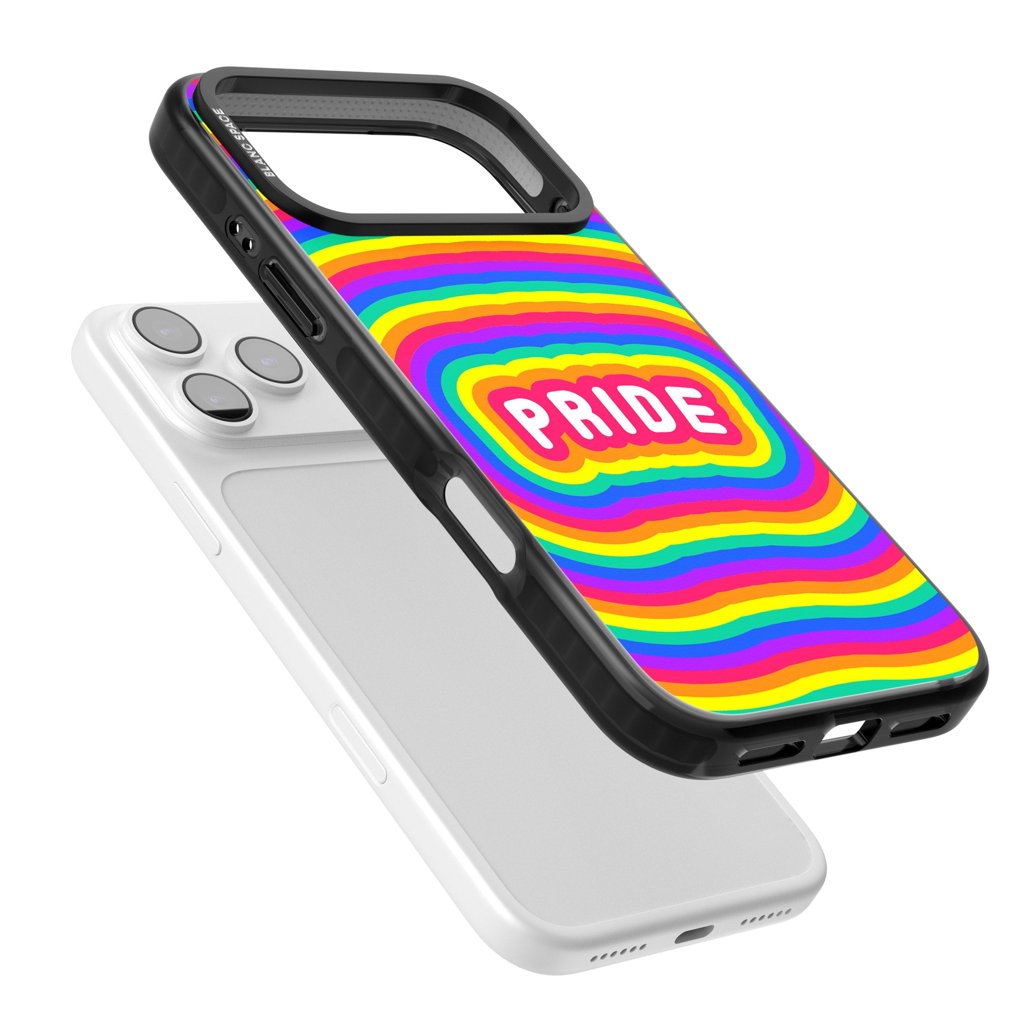 Pride iPhone 17 Pro Max Impact Pro Black Phone Case Colours