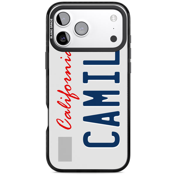 Personalised California License Plate