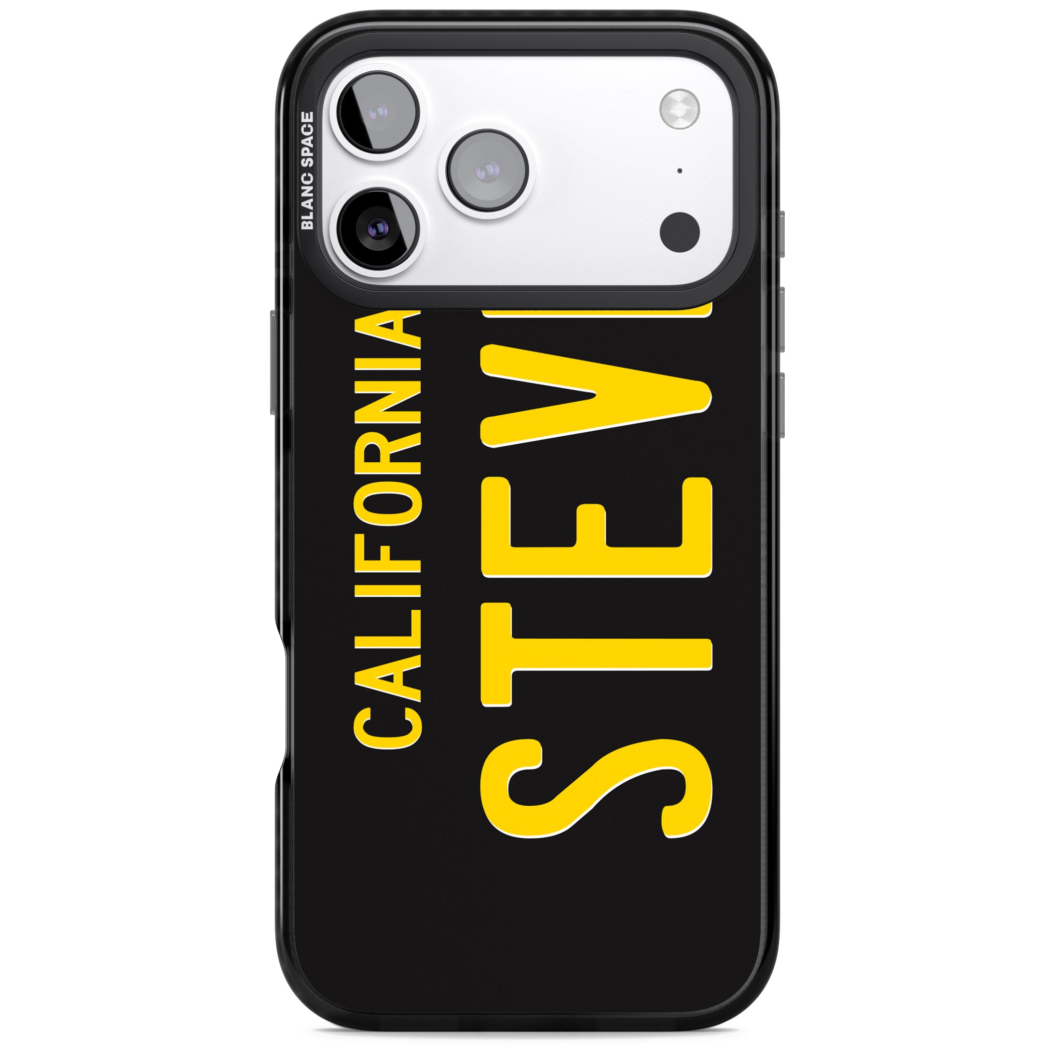 Personalised Vintage California License Plate iPhone 17 Pro Max Impact Pro Black Phone Case