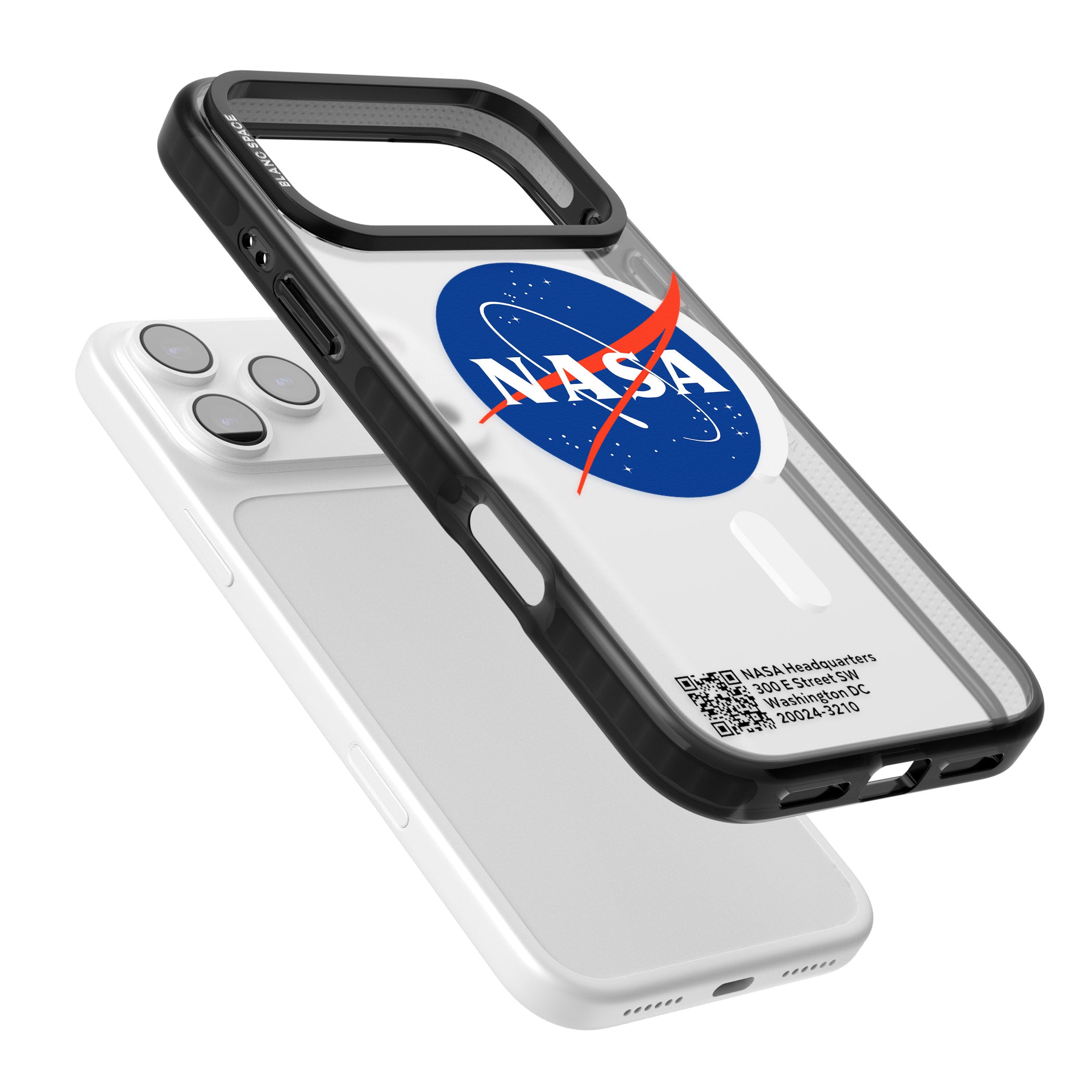Nasa Meatball iPhone 17 Pro Max Impact Pro Black Phone Case Colours