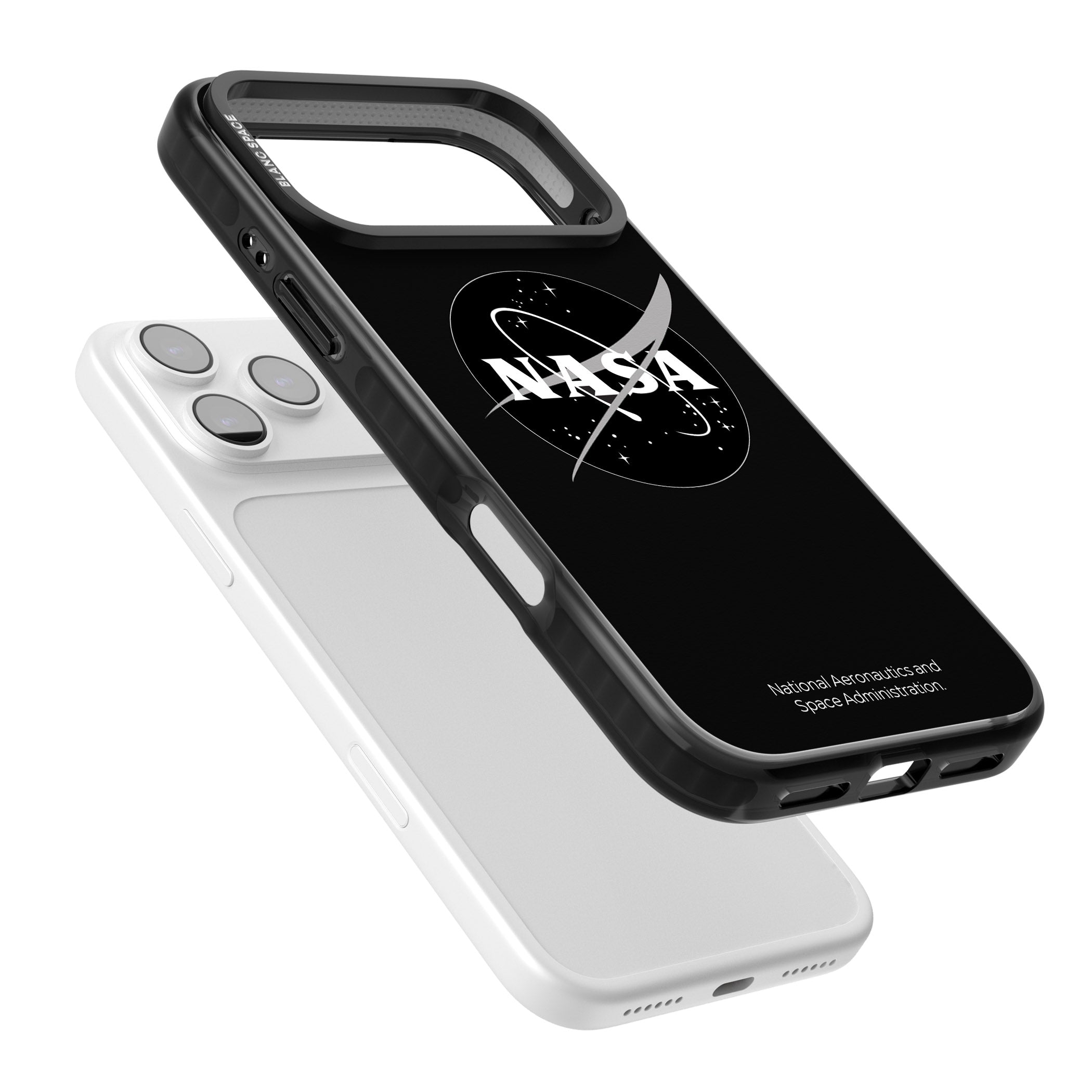 Dark Nasa Meatball iPhone 17 Pro Max Impact Pro Black Phone Case Colours
