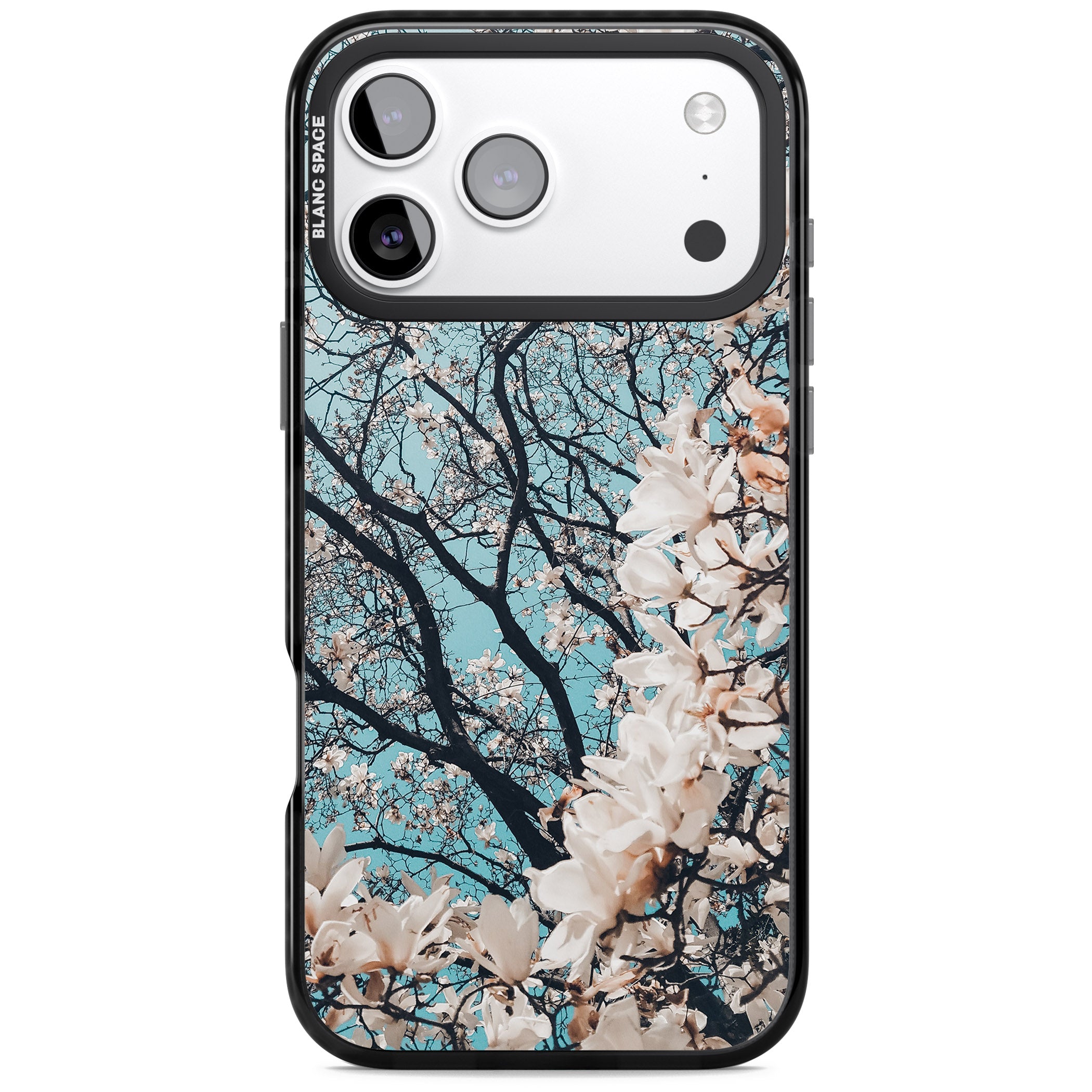 Magnolia Bloom iPhone 17 Pro Max Impact Pro Black Phone Case