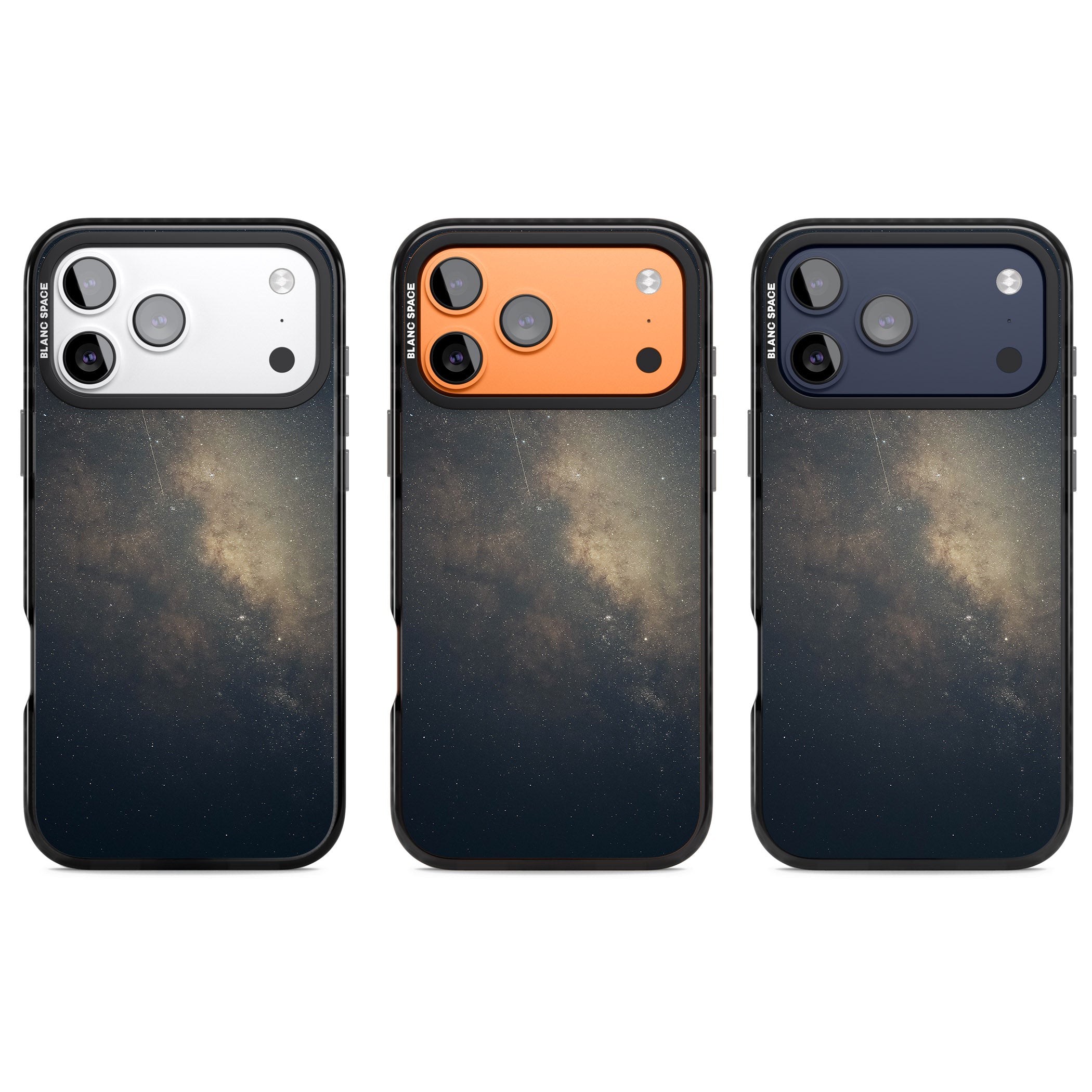 Cosmic Night Sky iPhone 17 Pro Impact Pro Black Phone Case APT Impact Protection