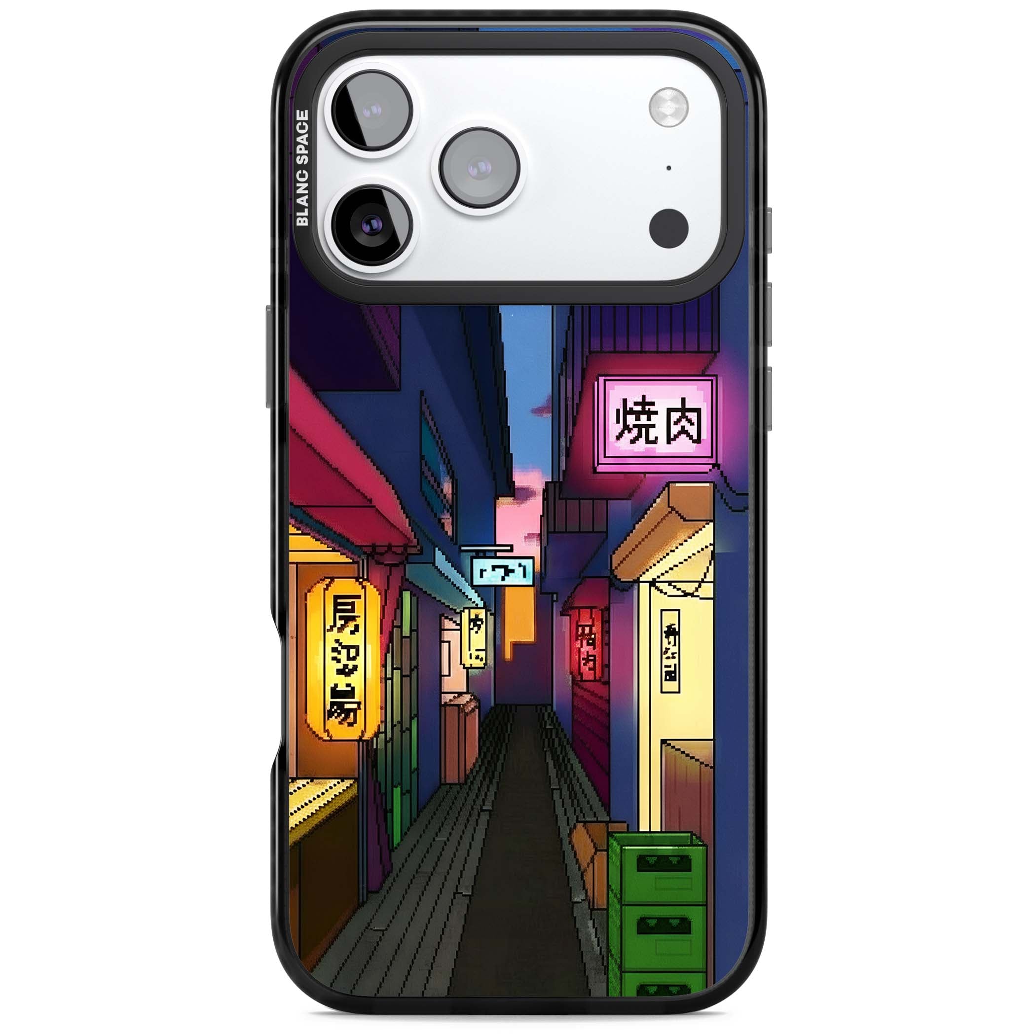 Nights In The Yokocho for him iPhone case | Black Impact Magsafe case for iPhone 17 Pro, iPhone 17 Pro Max