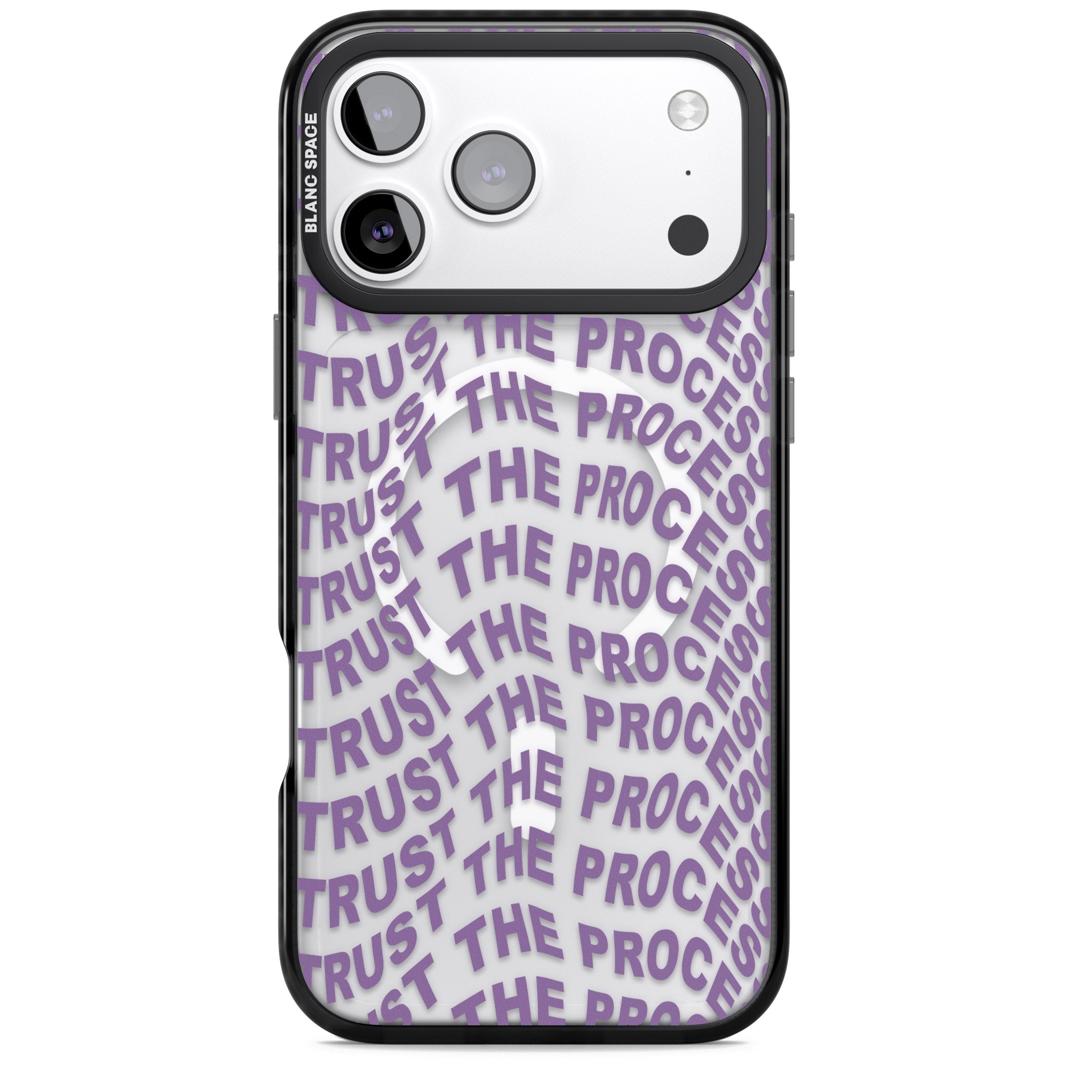 Trust The Process iPhone 17 Pro Max Impact Pro Black Phone Case