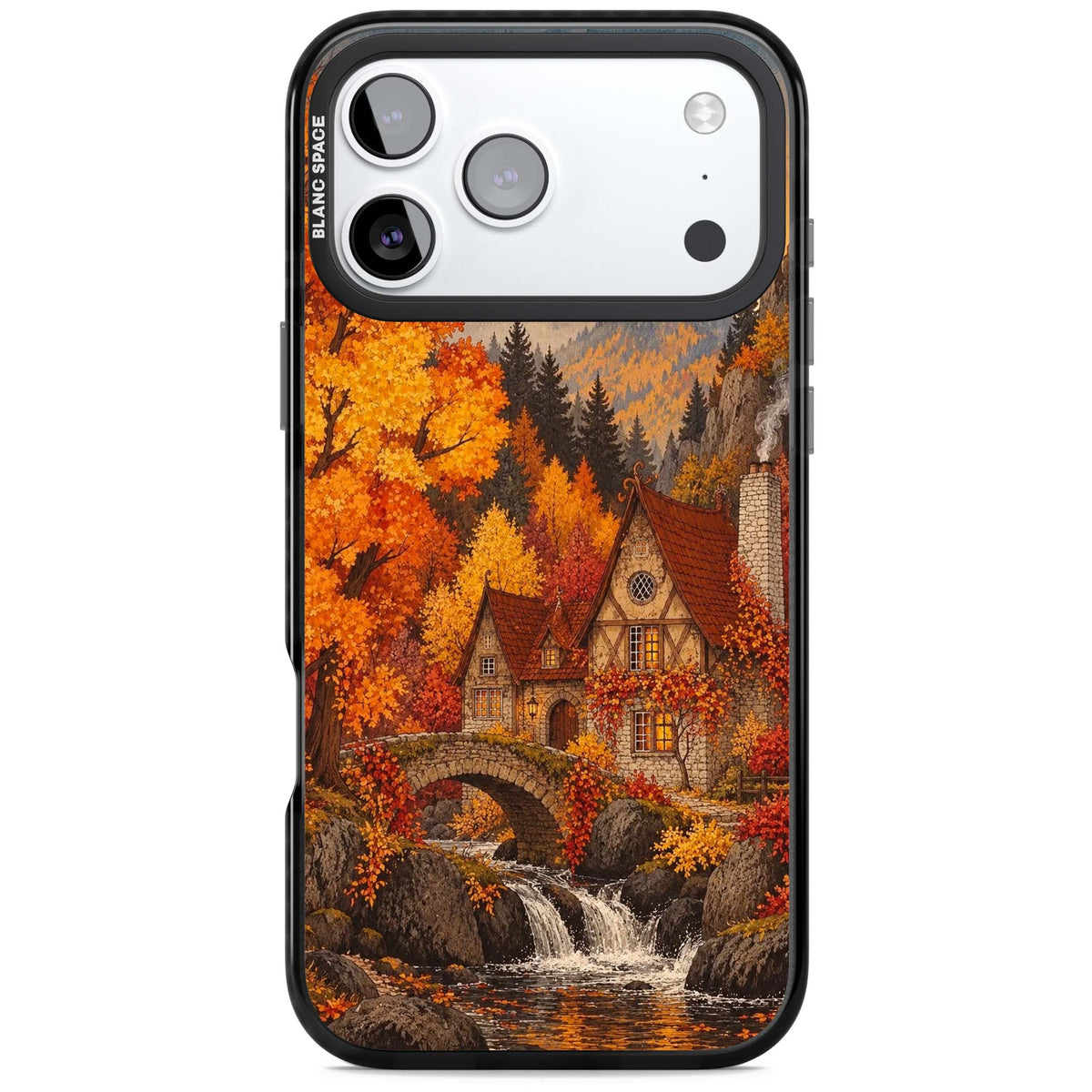 Auburn Cottage iPhone case | Black Impact Magsafe case for iPhone 17 Pro, iPhone 17 Pro Max