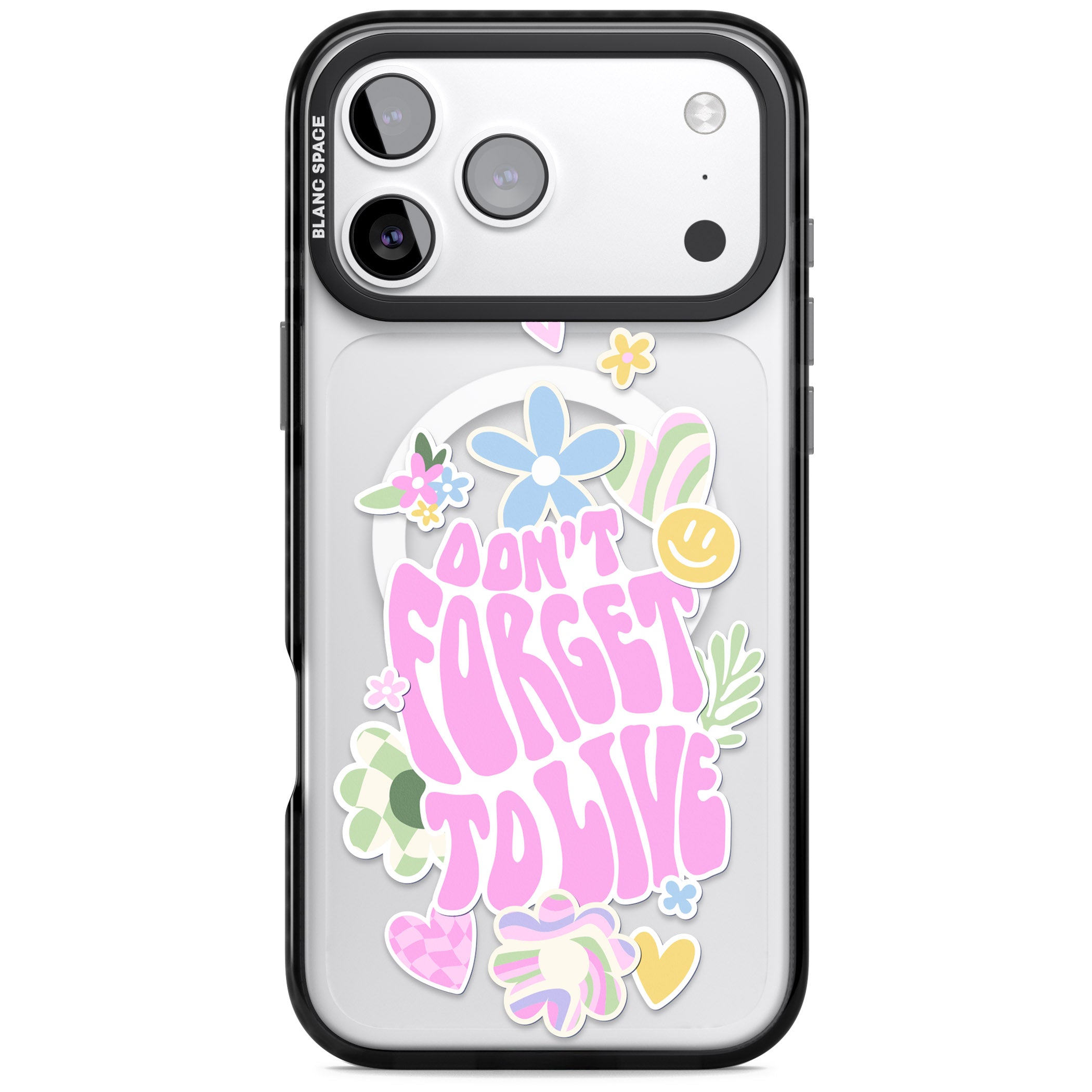 Don'T Forget To Live iPhone 17 Pro Max Impact Pro Black Phone Case