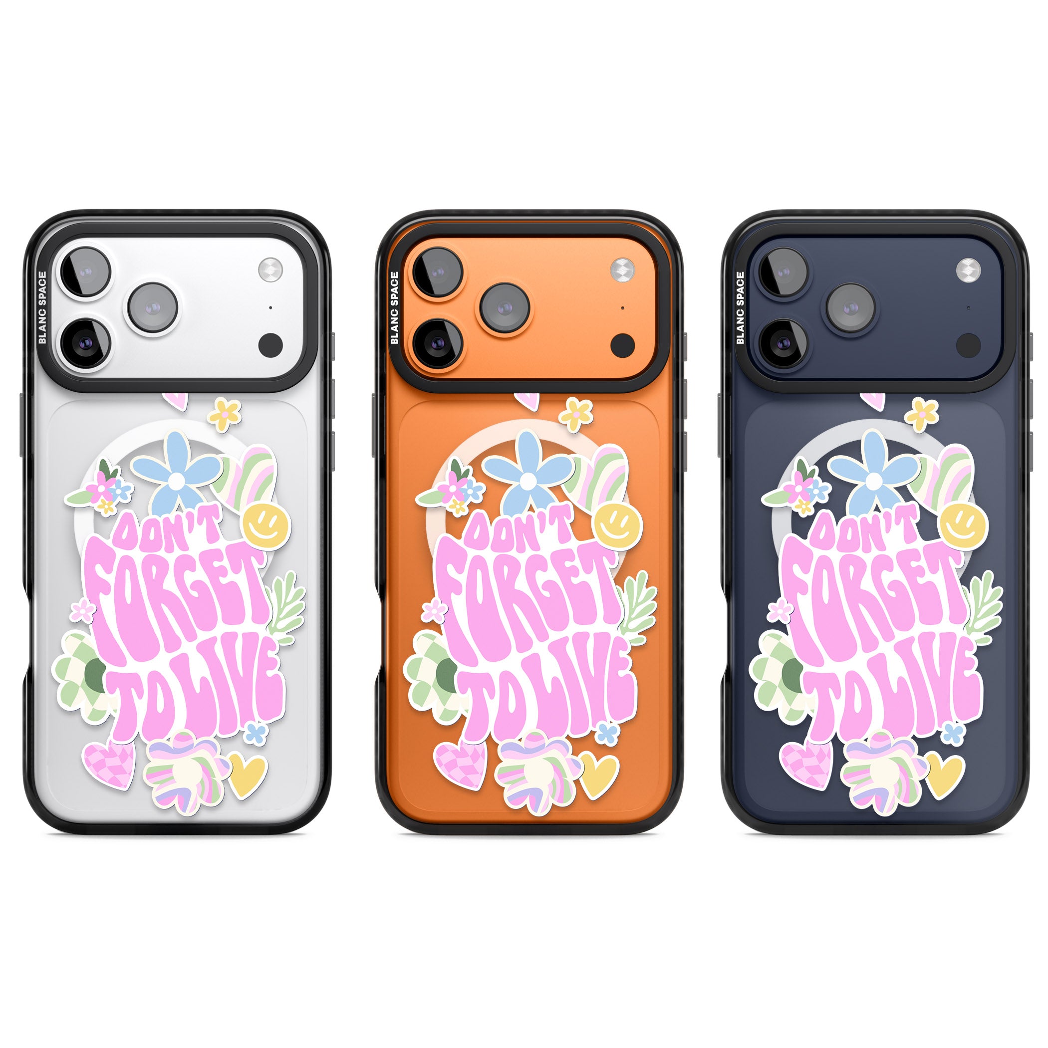 Don'T Forget To Live iPhone 17 Pro Impact Pro Black Phone Case APT Impact Protection