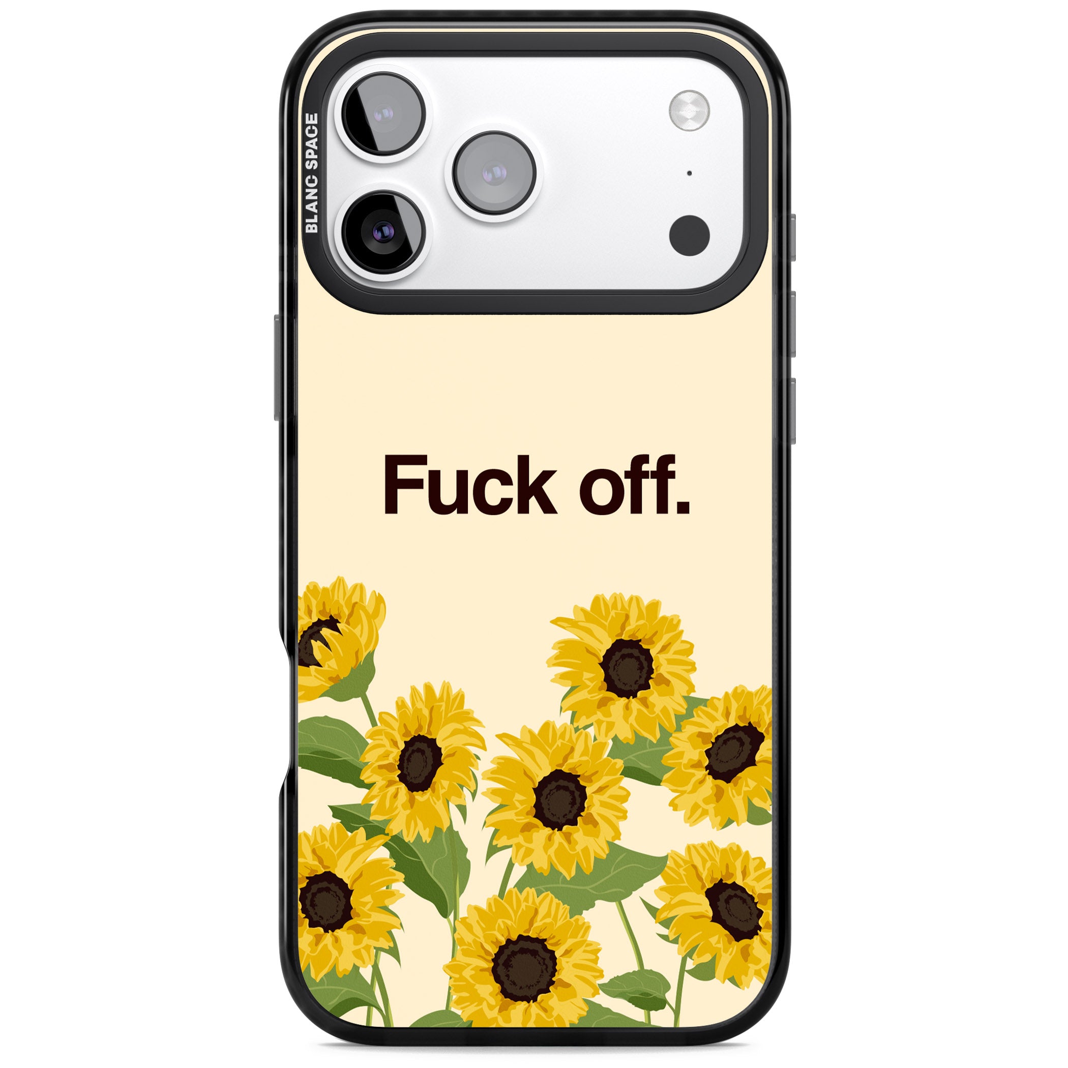 F*Ck Off iPhone 17 Pro Max Impact Pro Black Phone Case