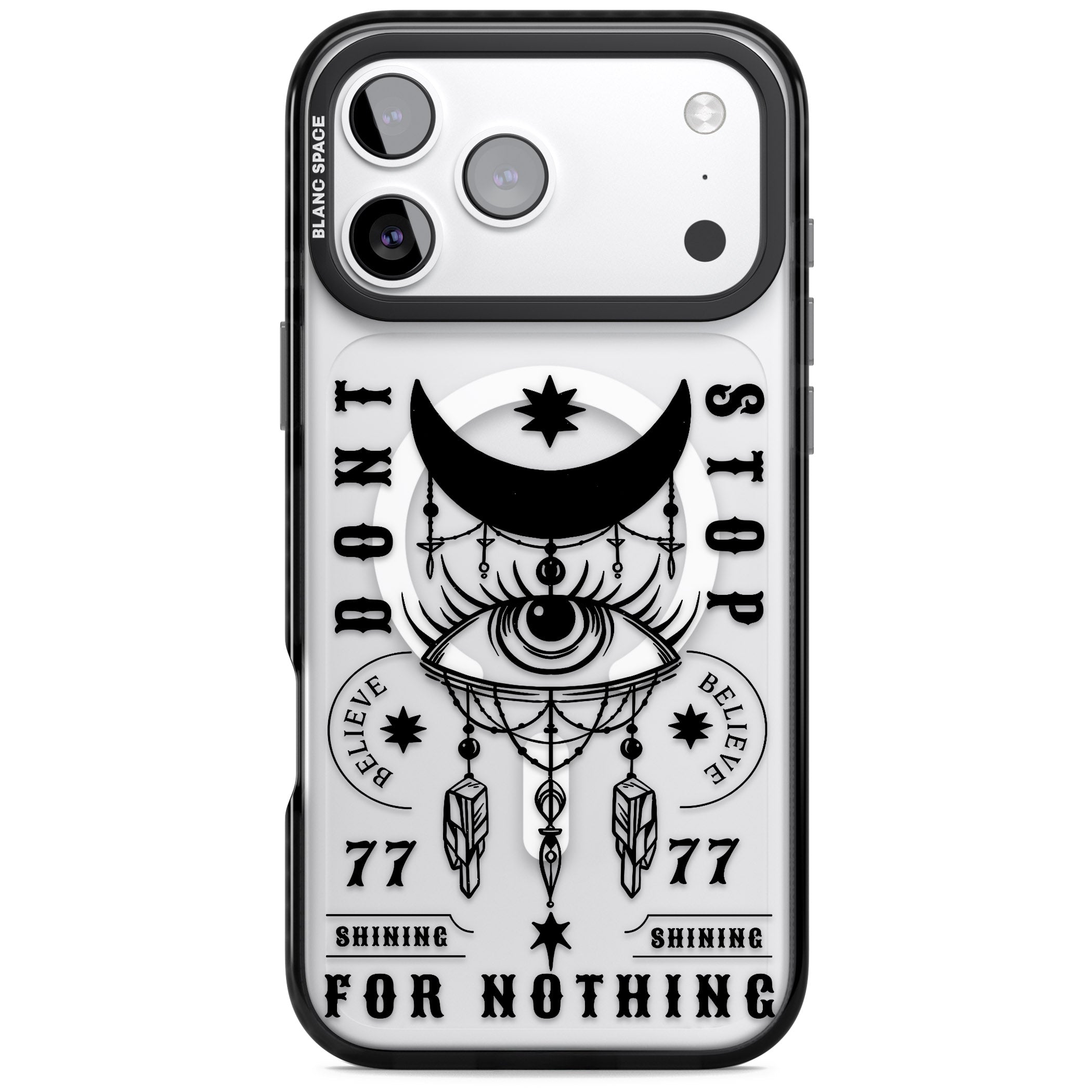 Dont Stop For Nothing iPhone 17 Pro Max Impact Pro Black Phone Case