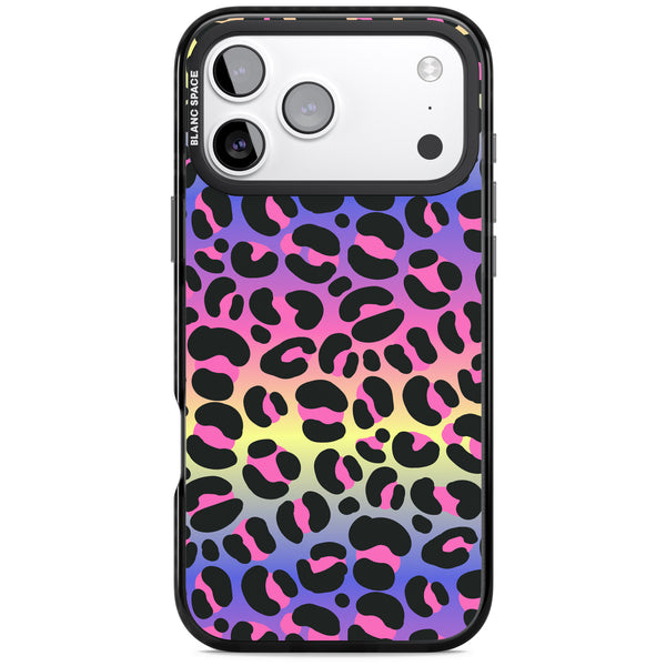 Rainbow Gradient Leopard