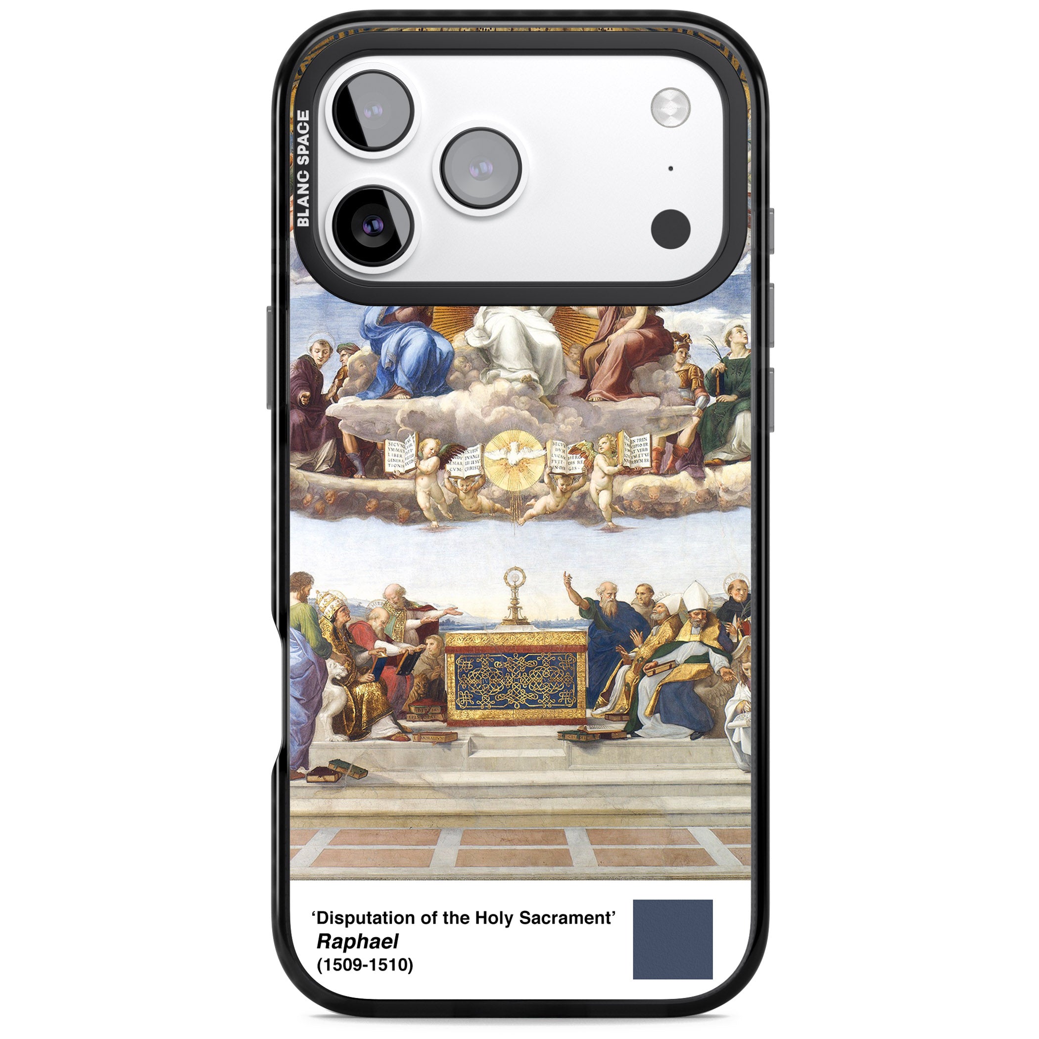 Disputation Of The Holy Sacrament iPhone 17 Pro Max Impact Pro Black Phone Case