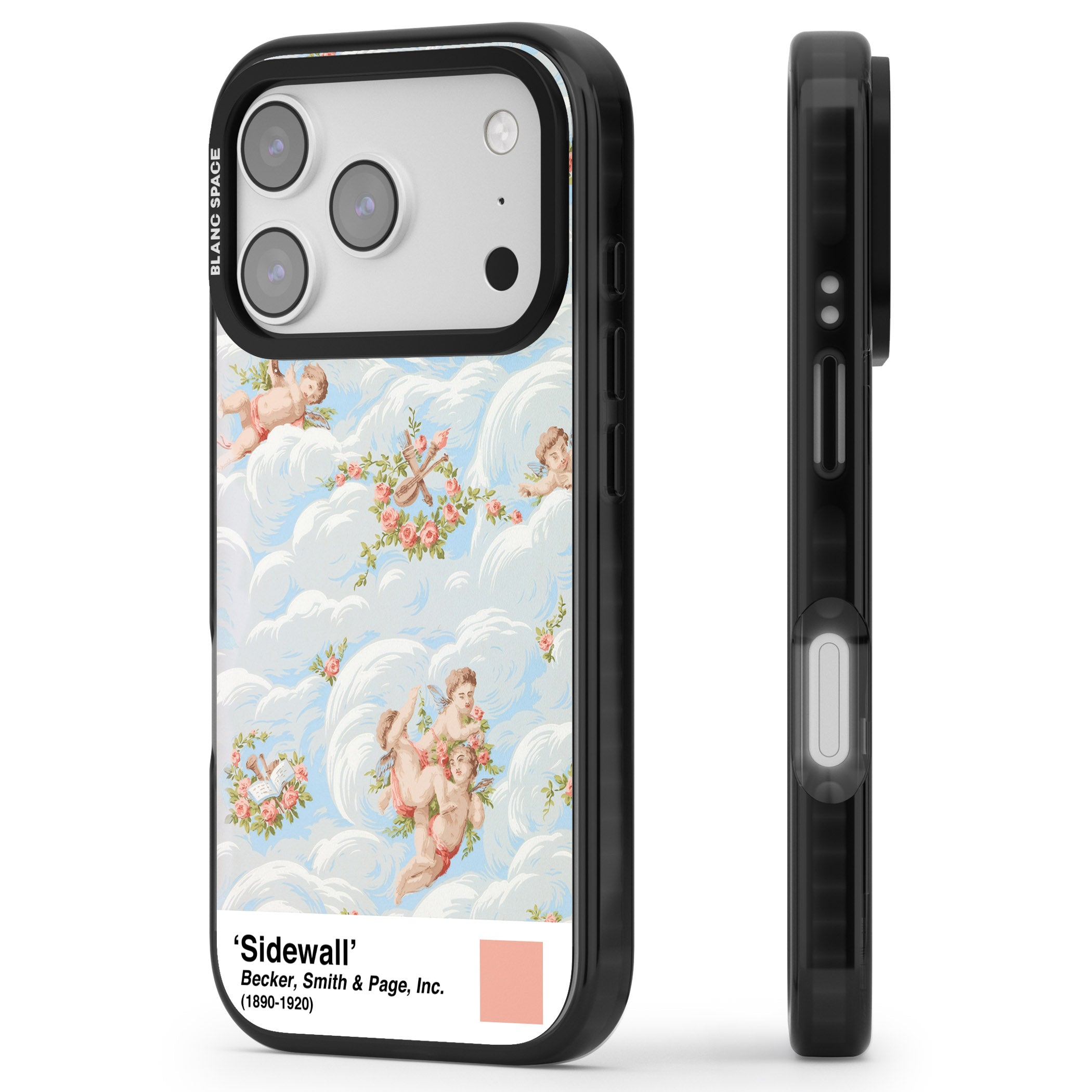 Sidewall iPhone 17 Pro Impact Pro Black Phone Case Side Profile