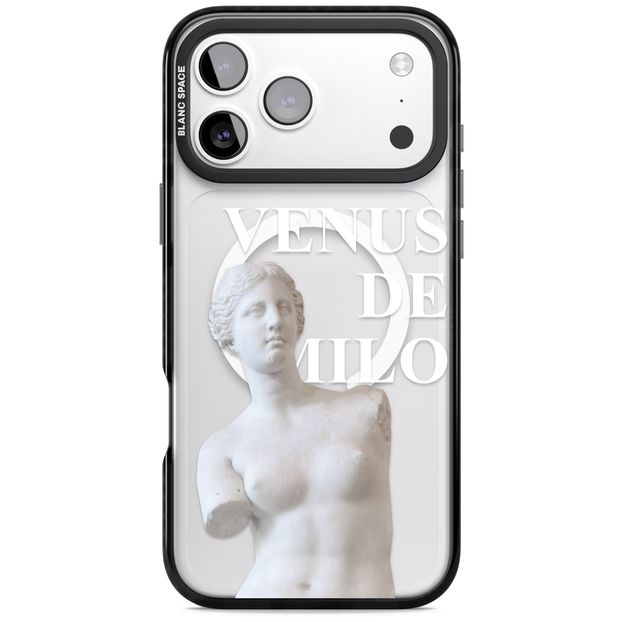 Venus De Milo Cutout iPhone 17 Pro Max Impact Pro Black Phone Case