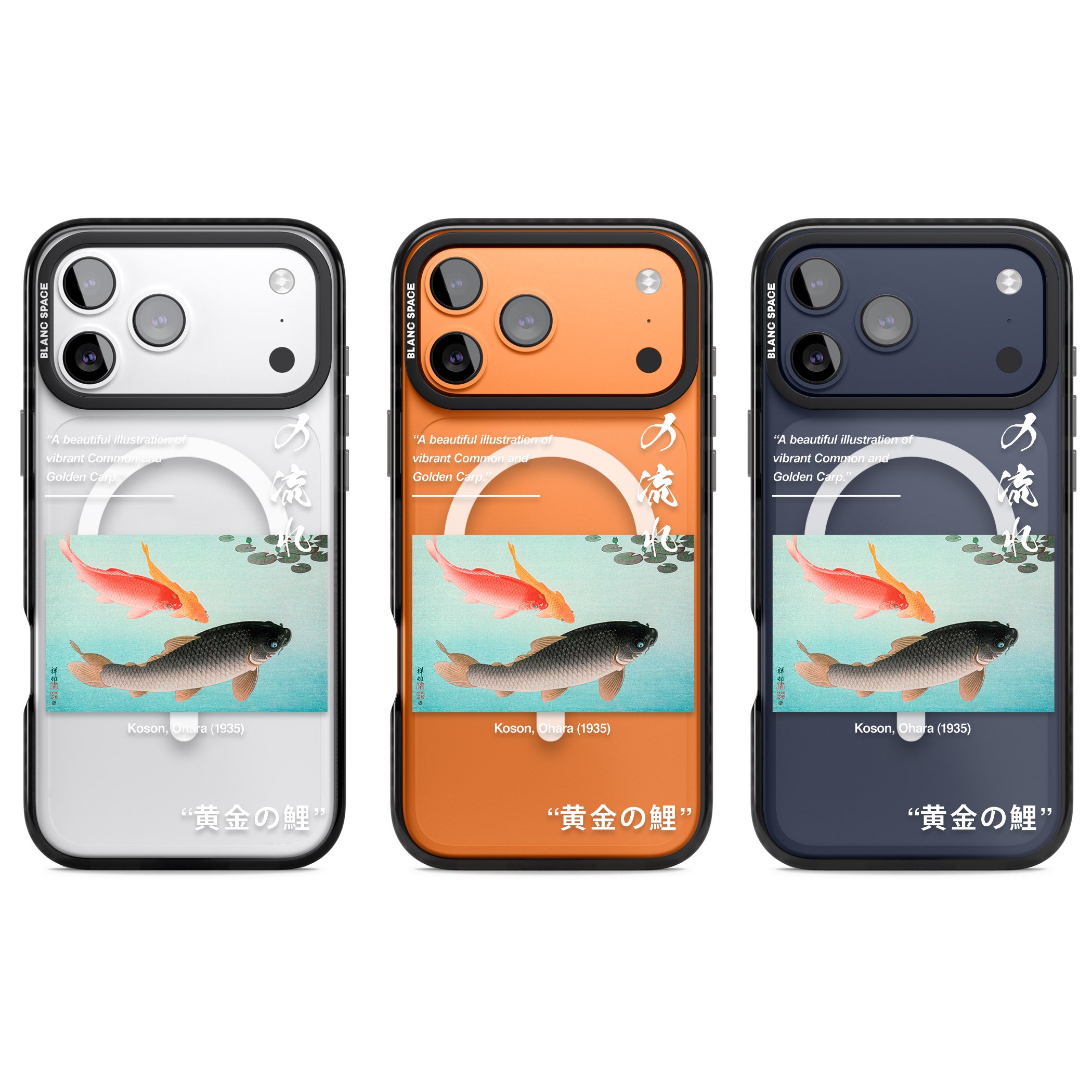 Golden Carp iPhone 17 Pro Impact Pro Black Phone Case APT Impact Protection
