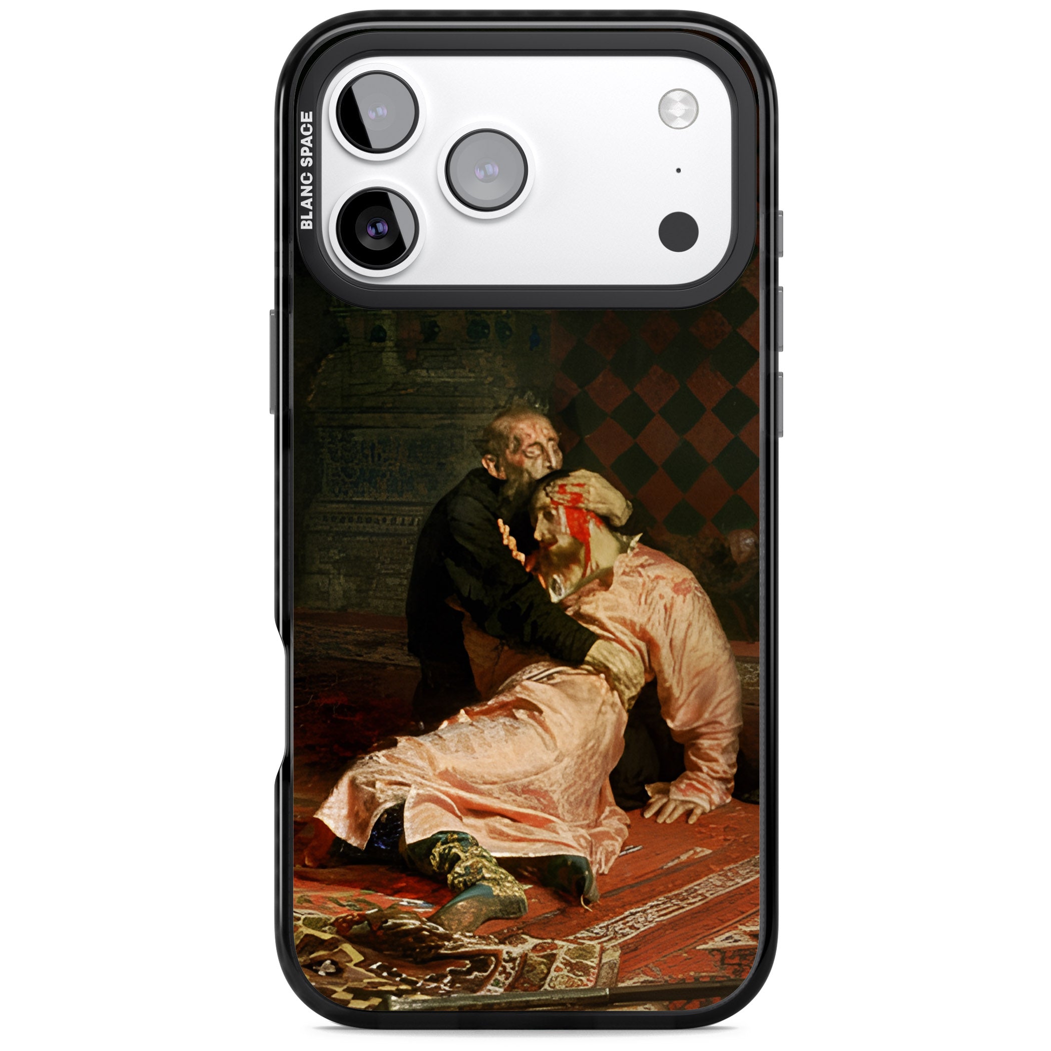 Ivan The Terrible & His Son iPhone 17 Pro Max Impact Pro Black Phone Case