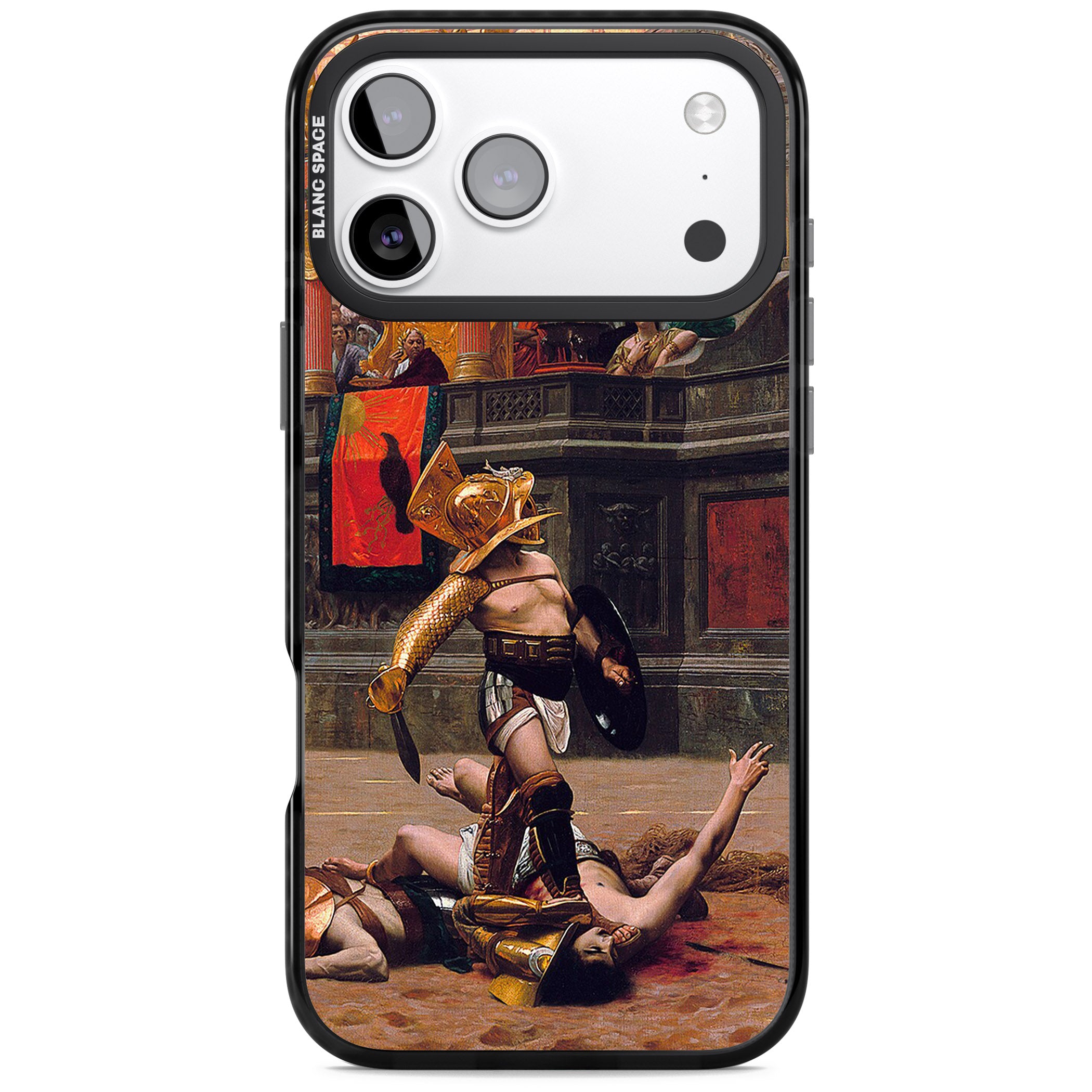 Pollice Verso iPhone 17 Pro Max Impact Pro Black Phone Case
