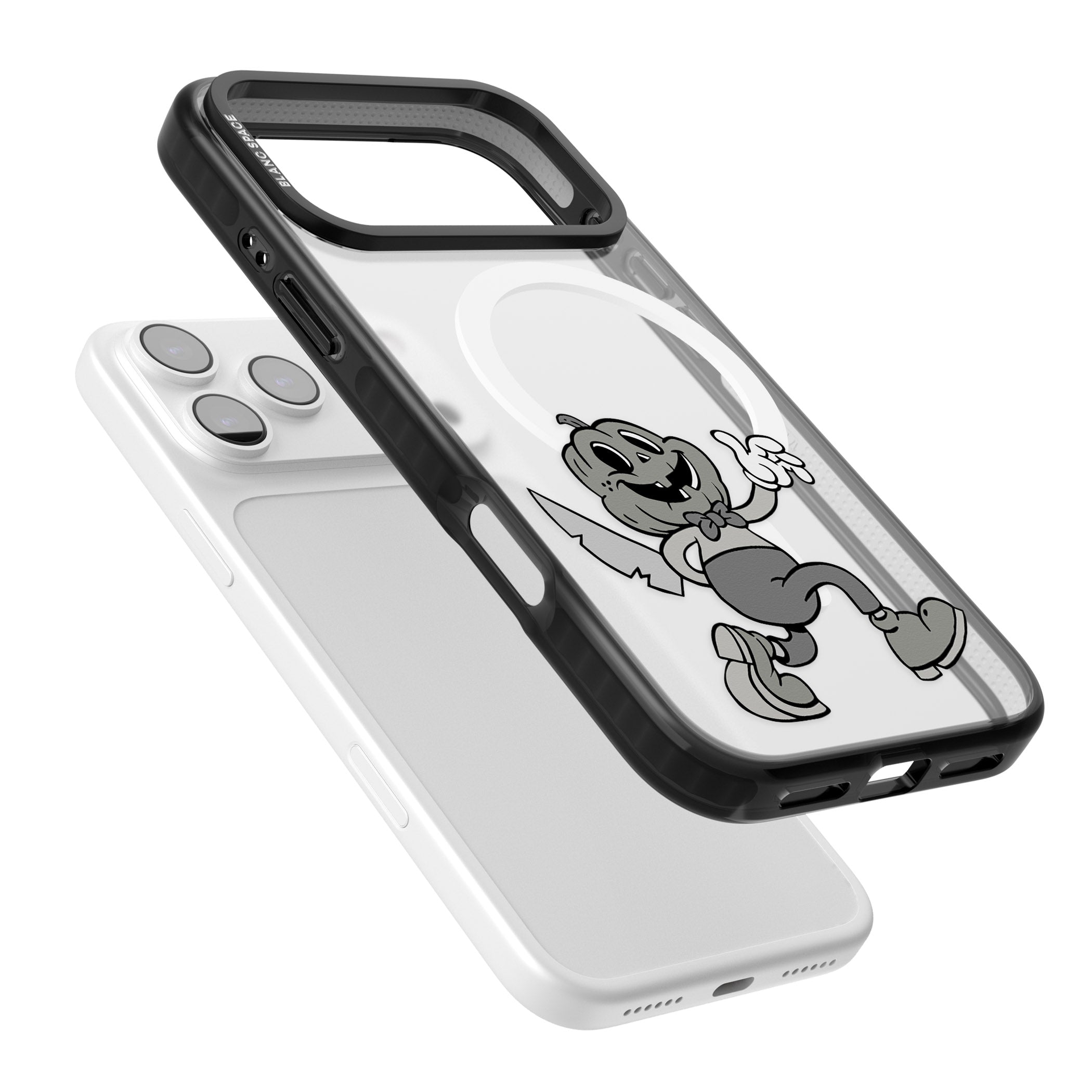 Jack O' Slasher iPhone 17 Pro Max Impact Pro Black Phone Case Colours