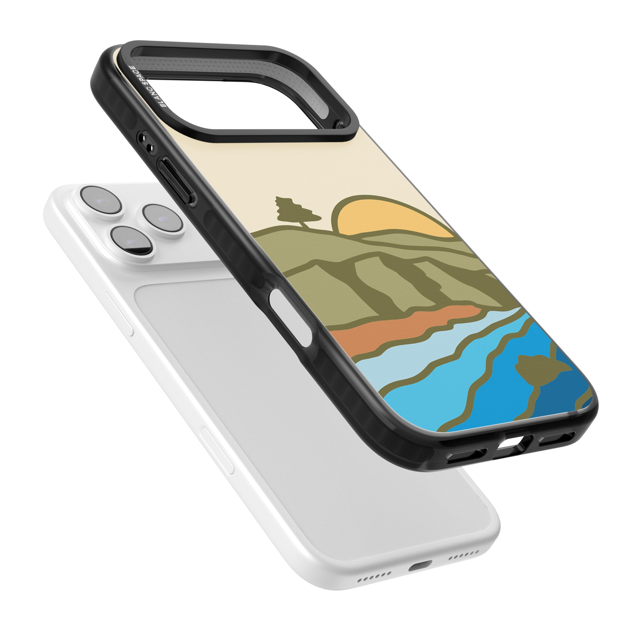 North Sunset iPhone 17 Pro Max Impact Pro Black Phone Case Colours