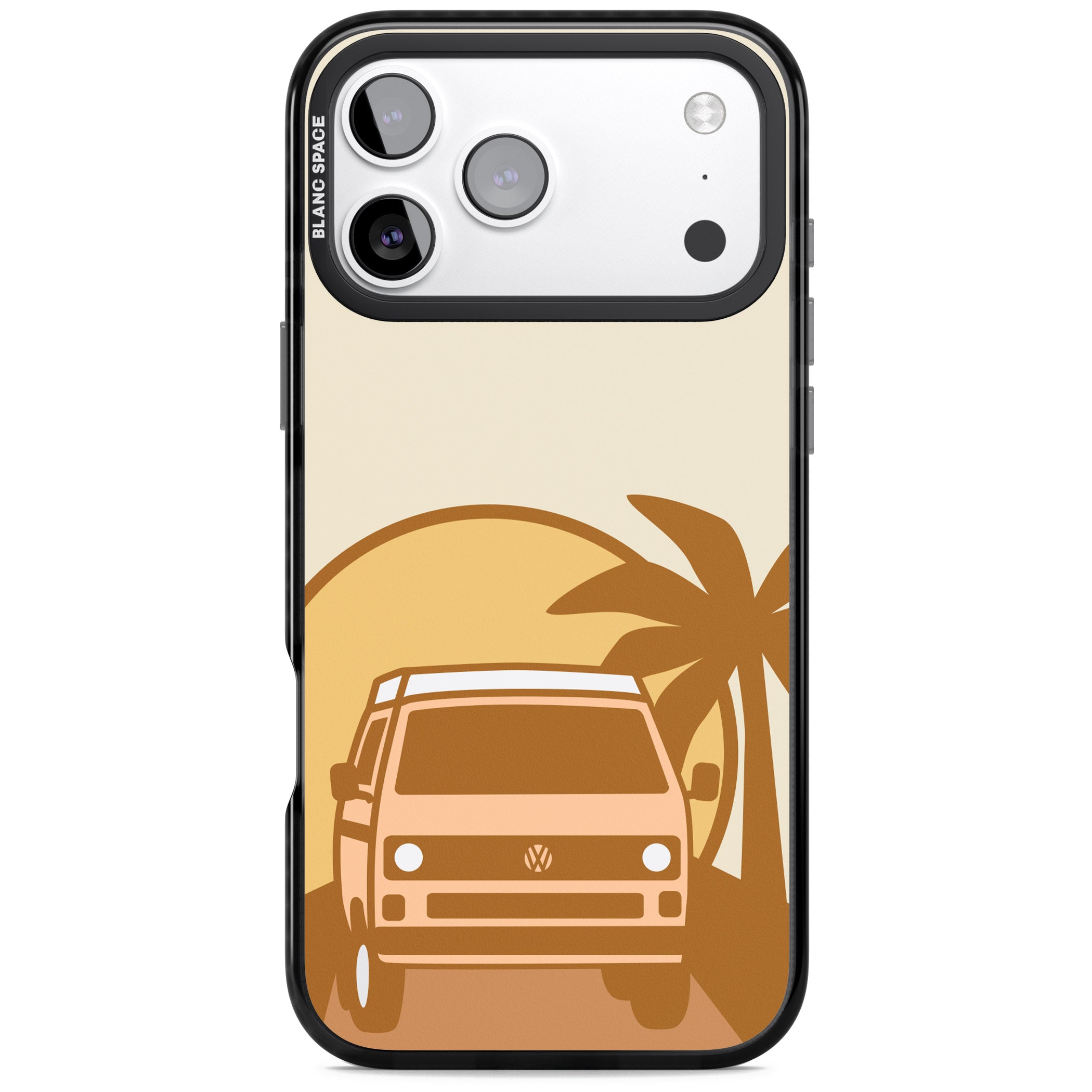 Sunset Van iPhone 17 Pro Max Impact Pro Black Phone Case