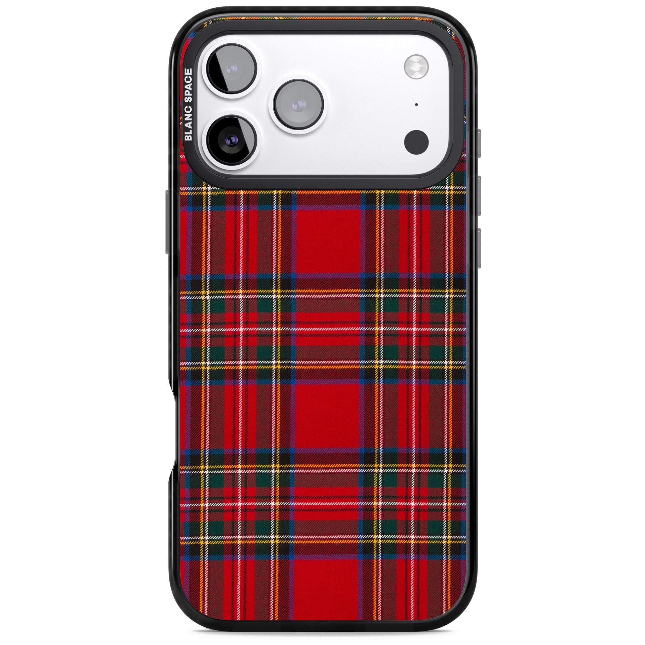 Royal Stewart Tartan iPhone 17 Pro Max Impact Pro Black Phone Case