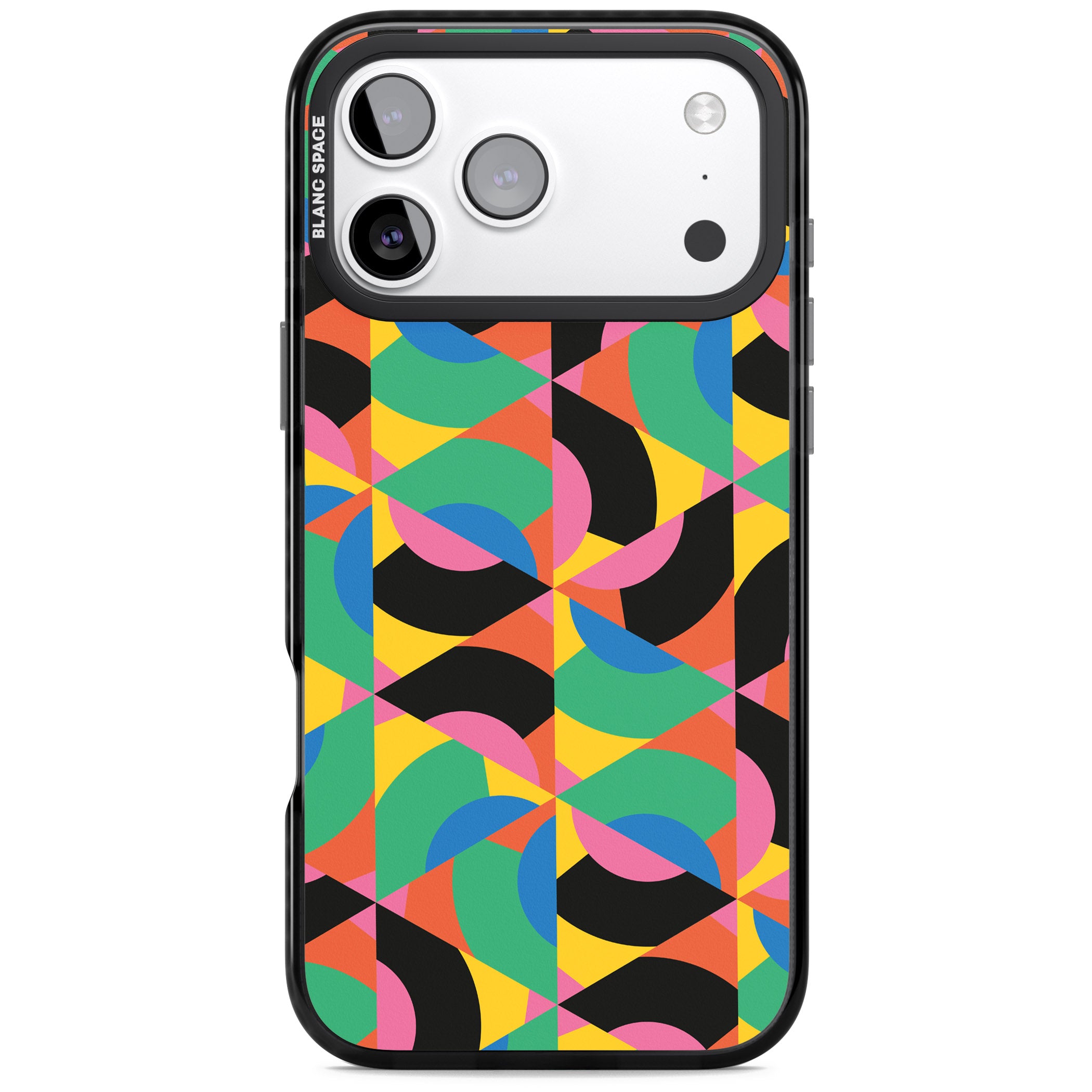 Abstract Carnival iPhone 17 Pro Max Impact Pro Black Phone Case