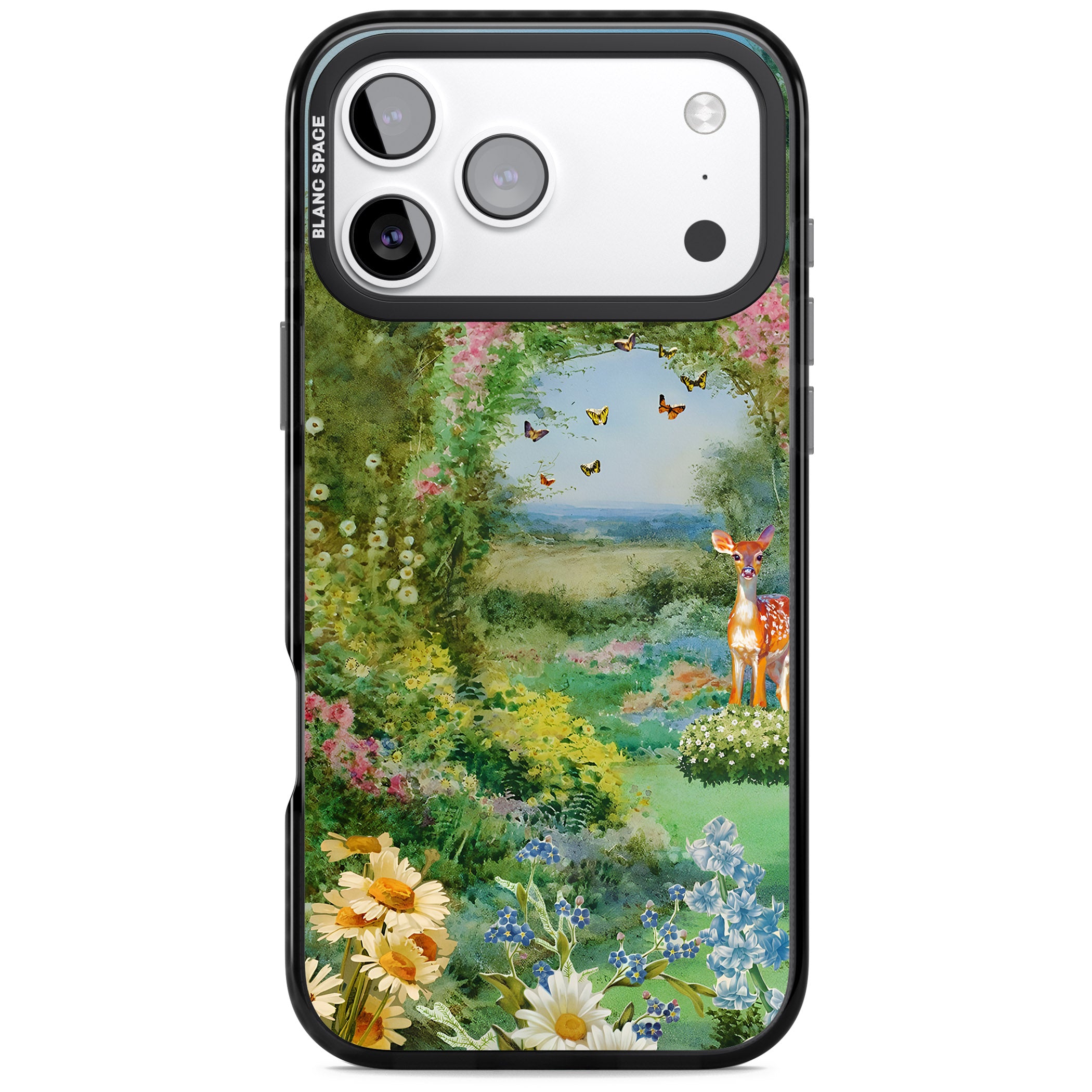 Flourishing Meadow iPhone 17 Pro Max Impact Pro Black Phone Case
