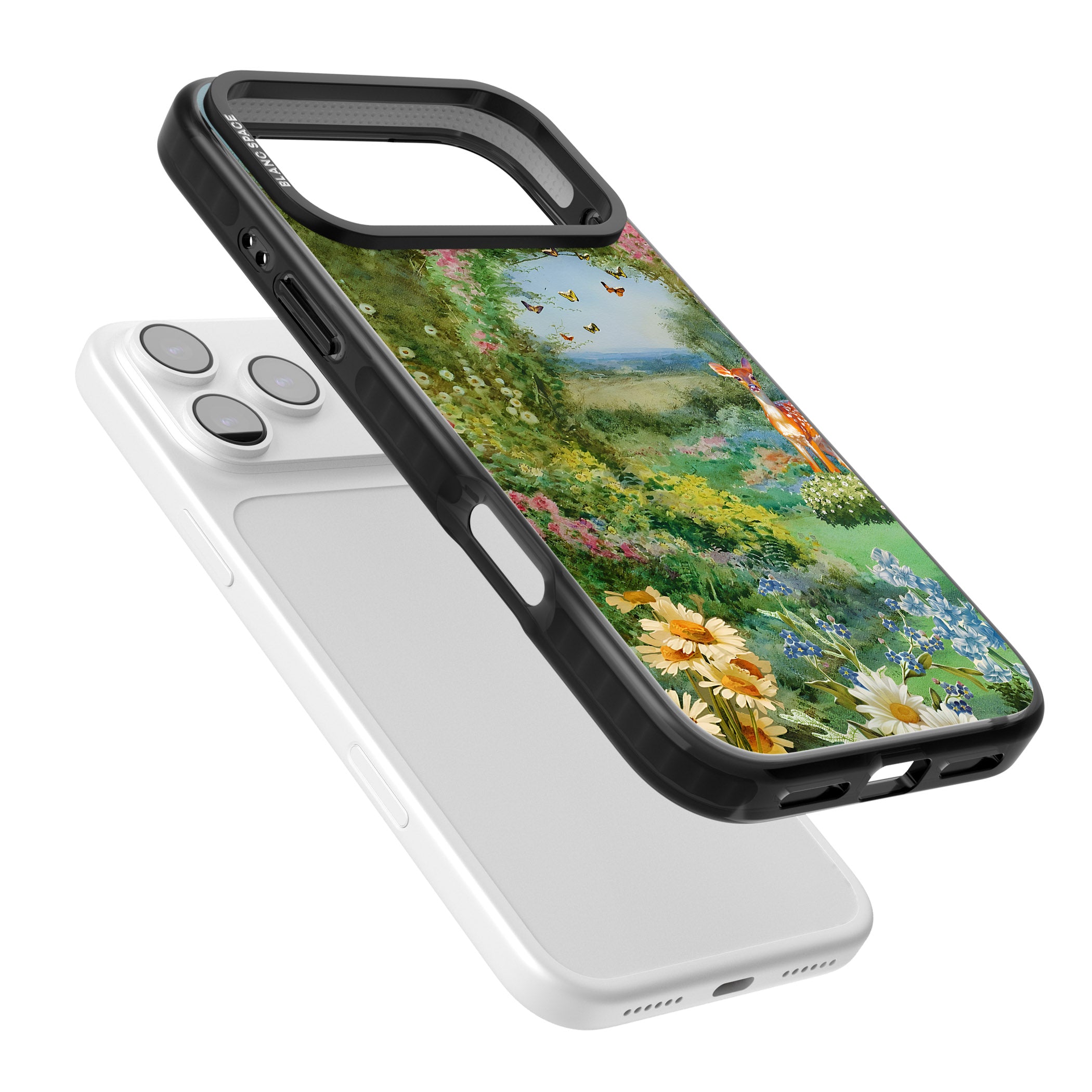 Flourishing Meadow iPhone 17 Pro Max Impact Pro Black Phone Case Colours